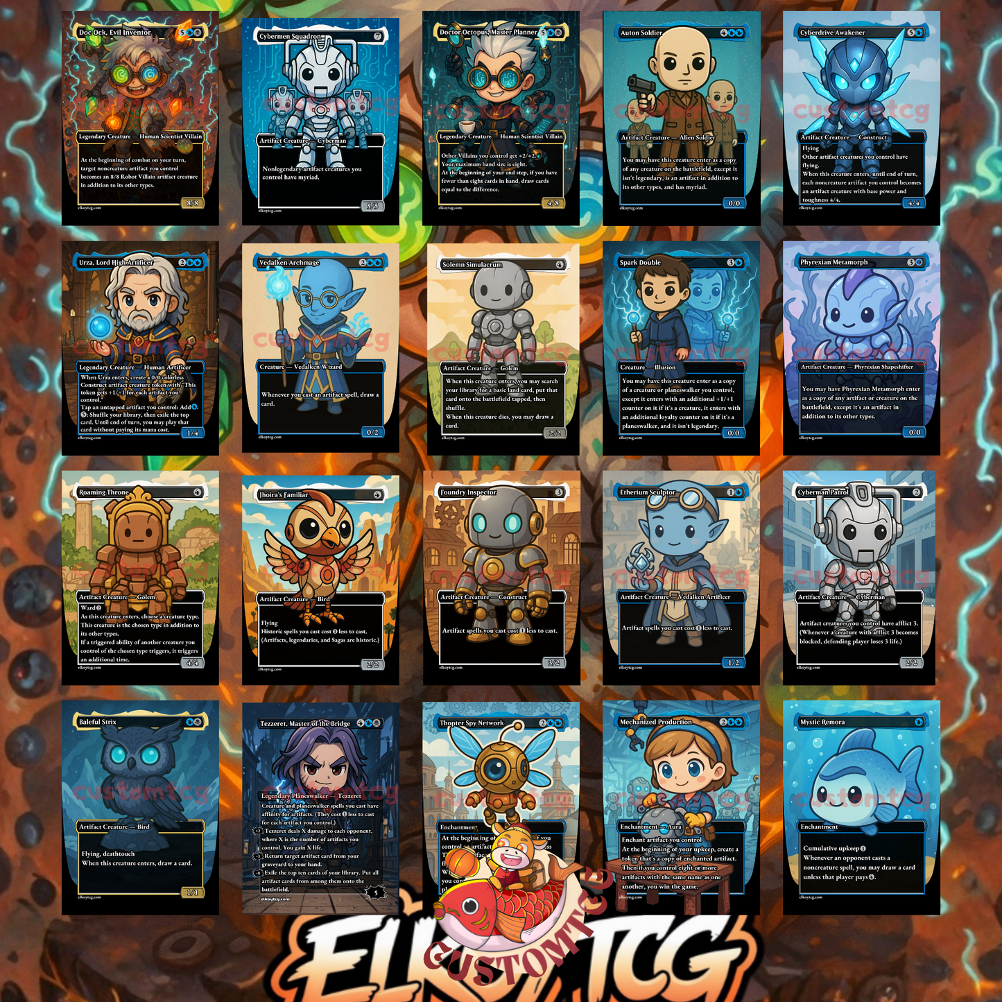 Doc Ock, Evil Inventor Chibi Deck