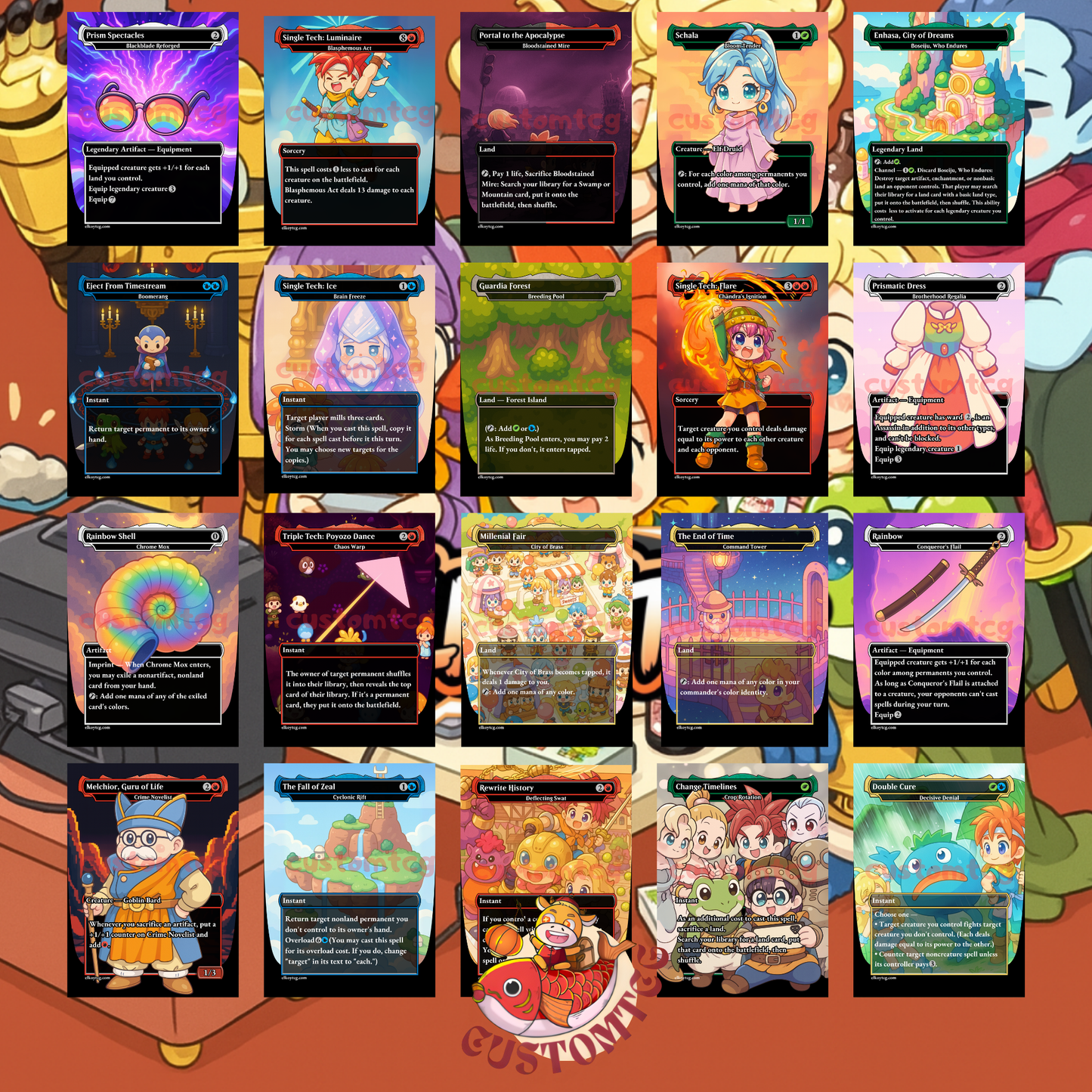Chrono Trigger Chibi Deck