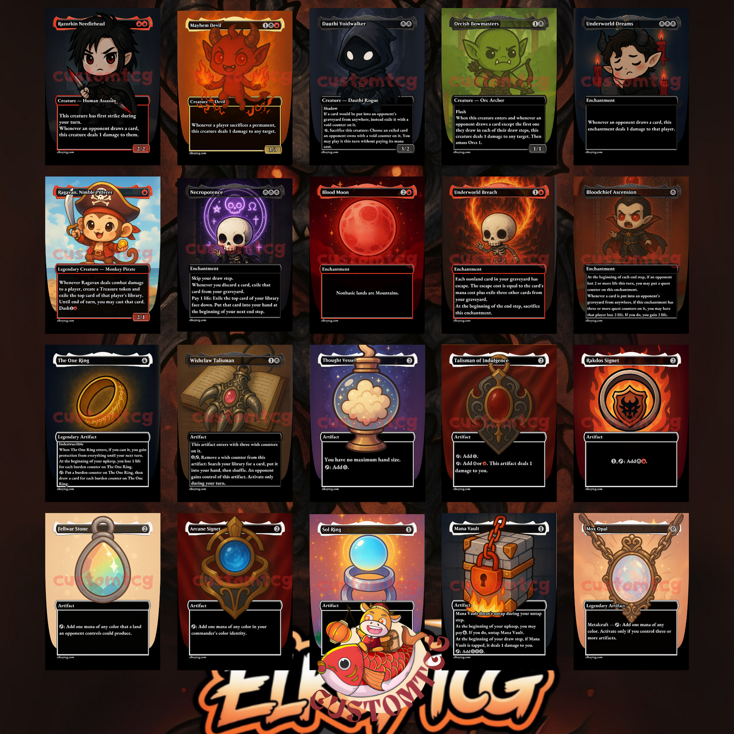 Valgavoth Chibi Deck