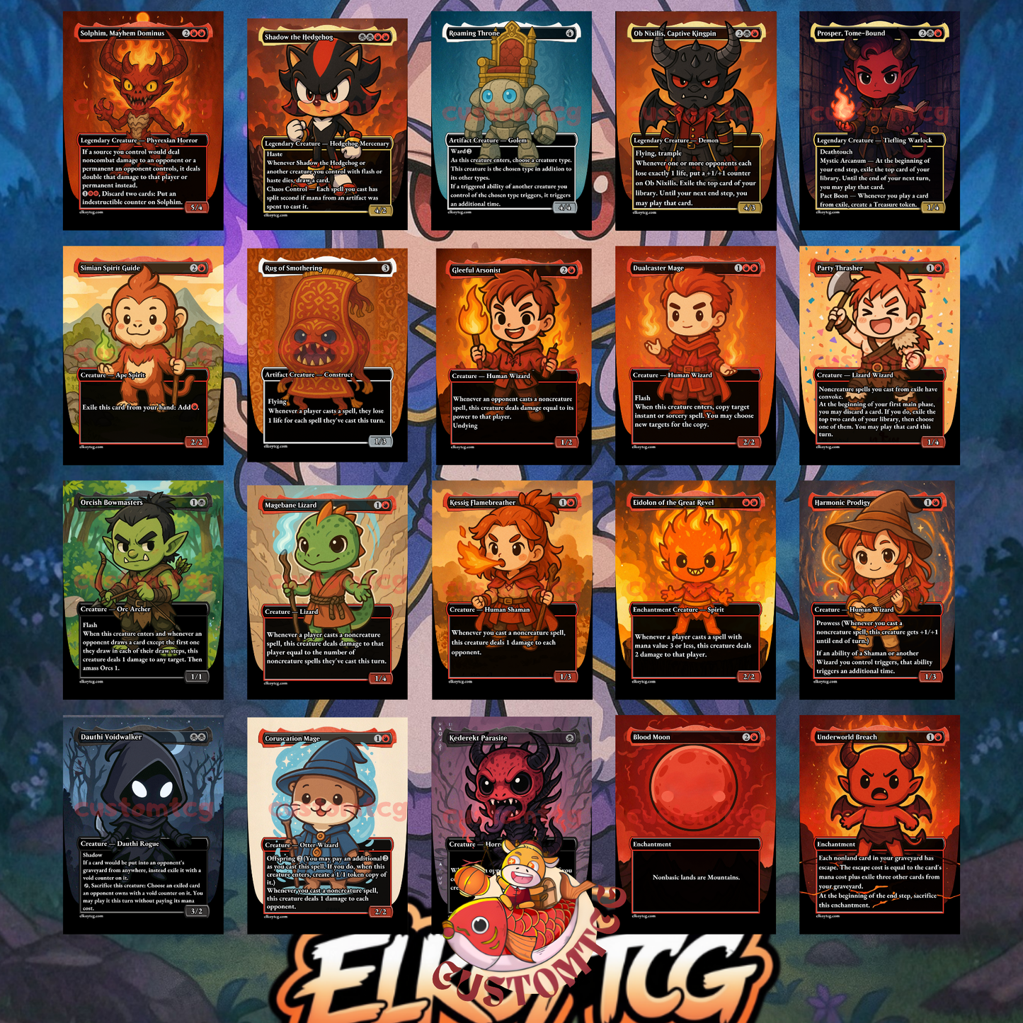 Kuja, Genome Sorcerer Chibi Deck