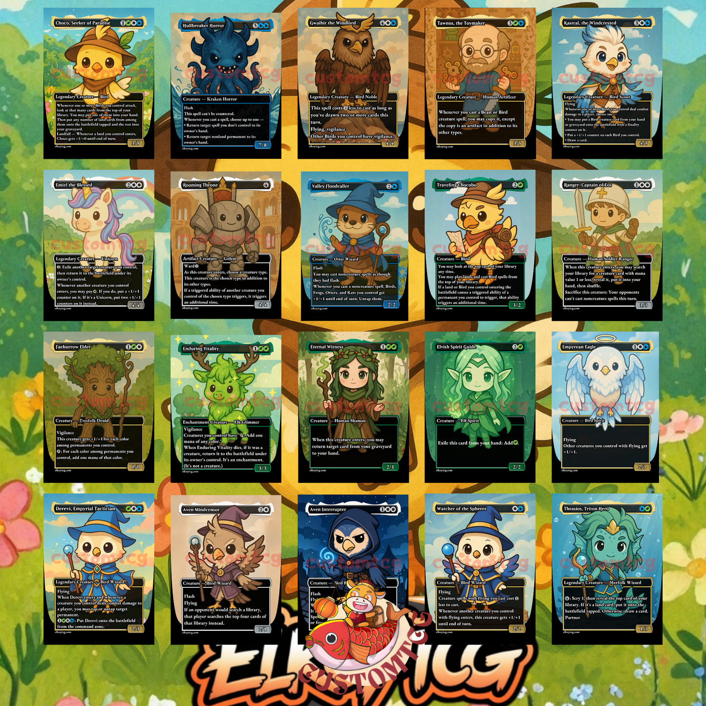 Choco, Seeker of Paradise Chibi Deck