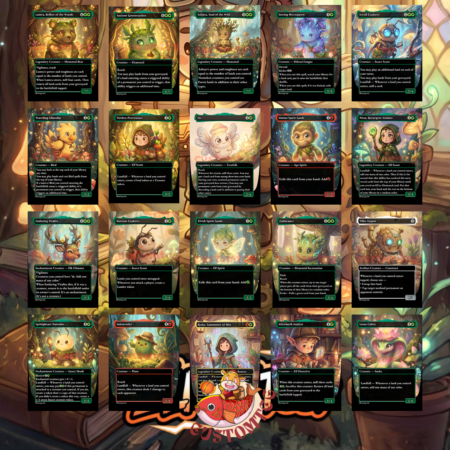 Tannuk, Memorial Ensign — Chibi Deck 🧡🌿