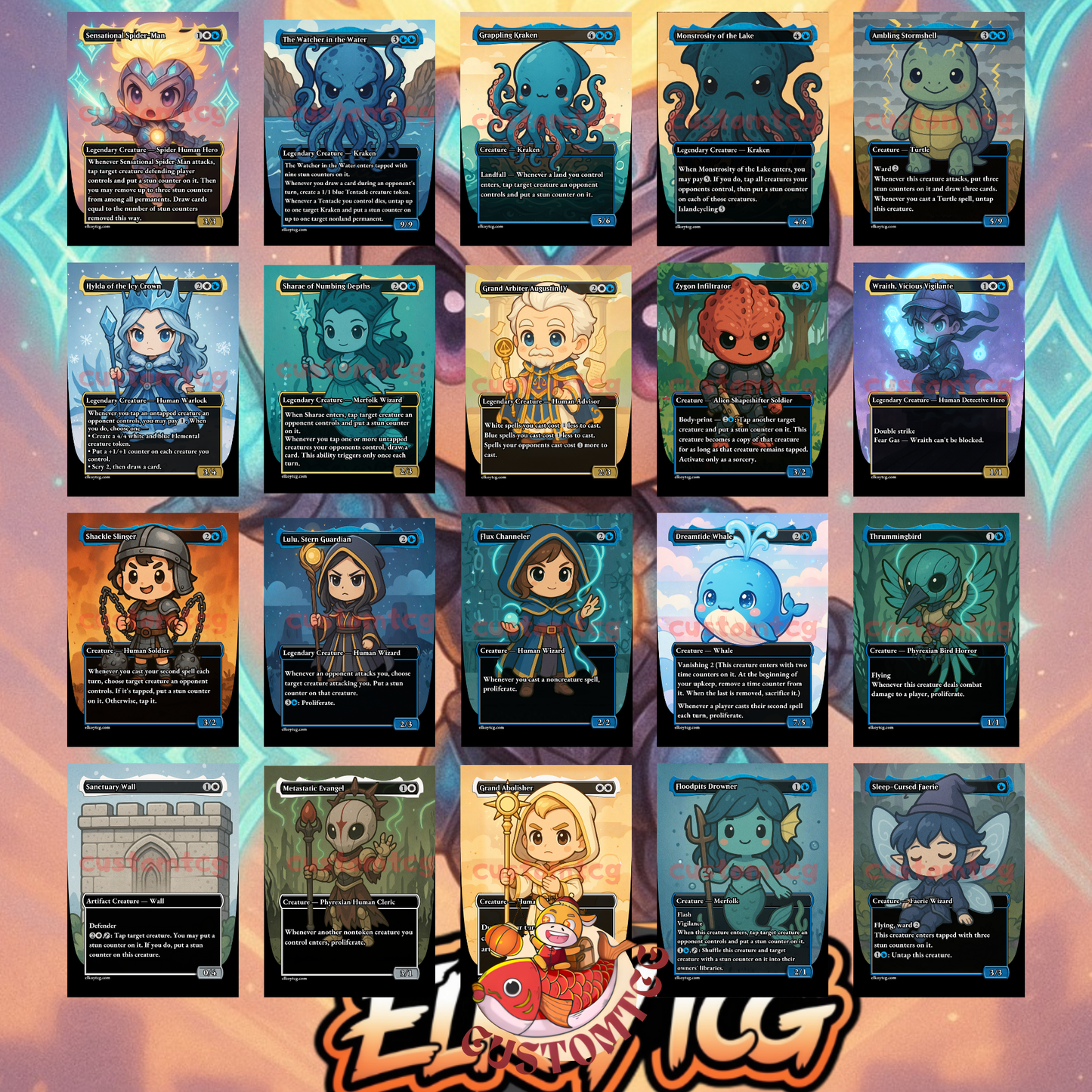 Sensational Spider-Man Chibi Deck