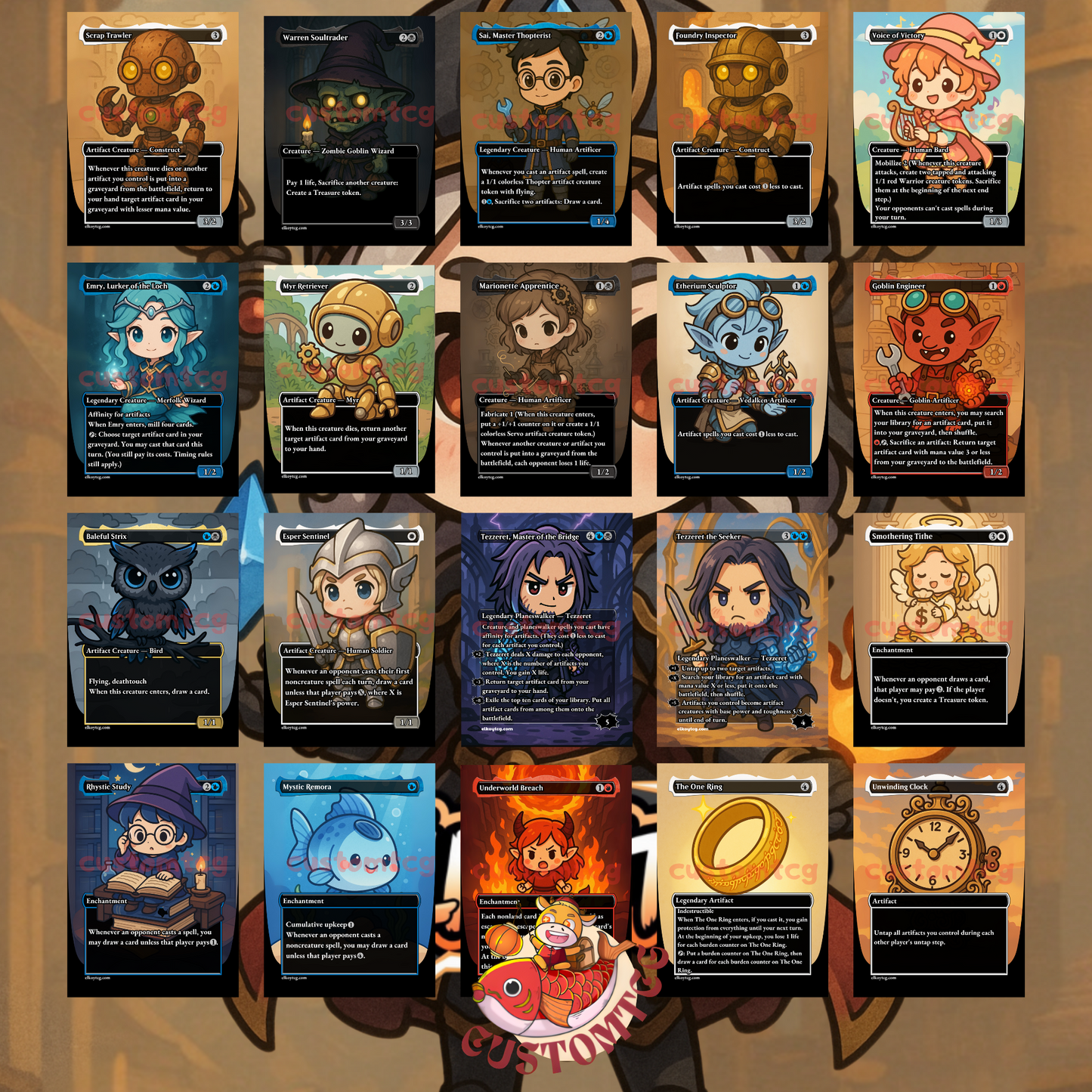 Breya Chibi Deck