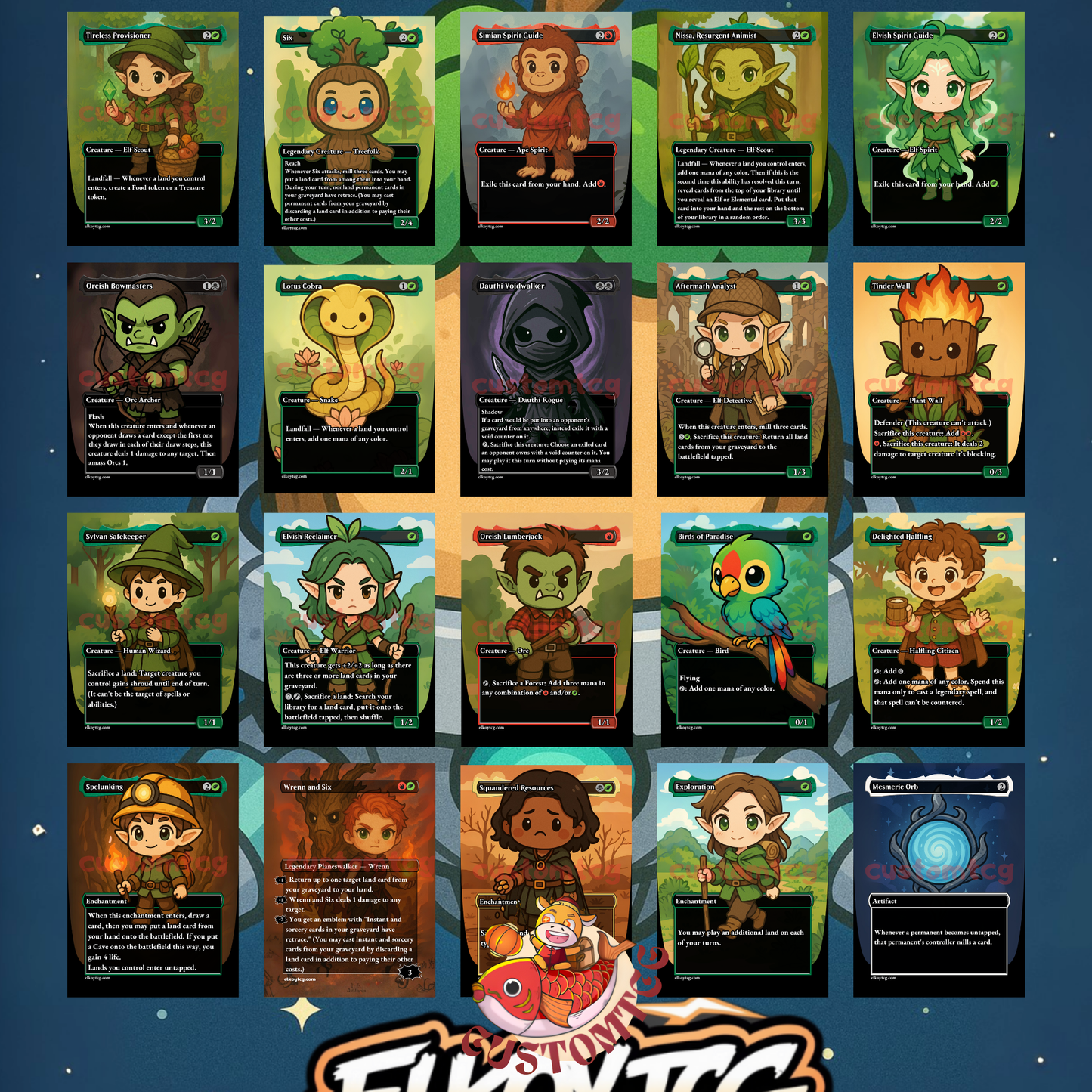 Hearthhull, the Worldseed Chibi Deck