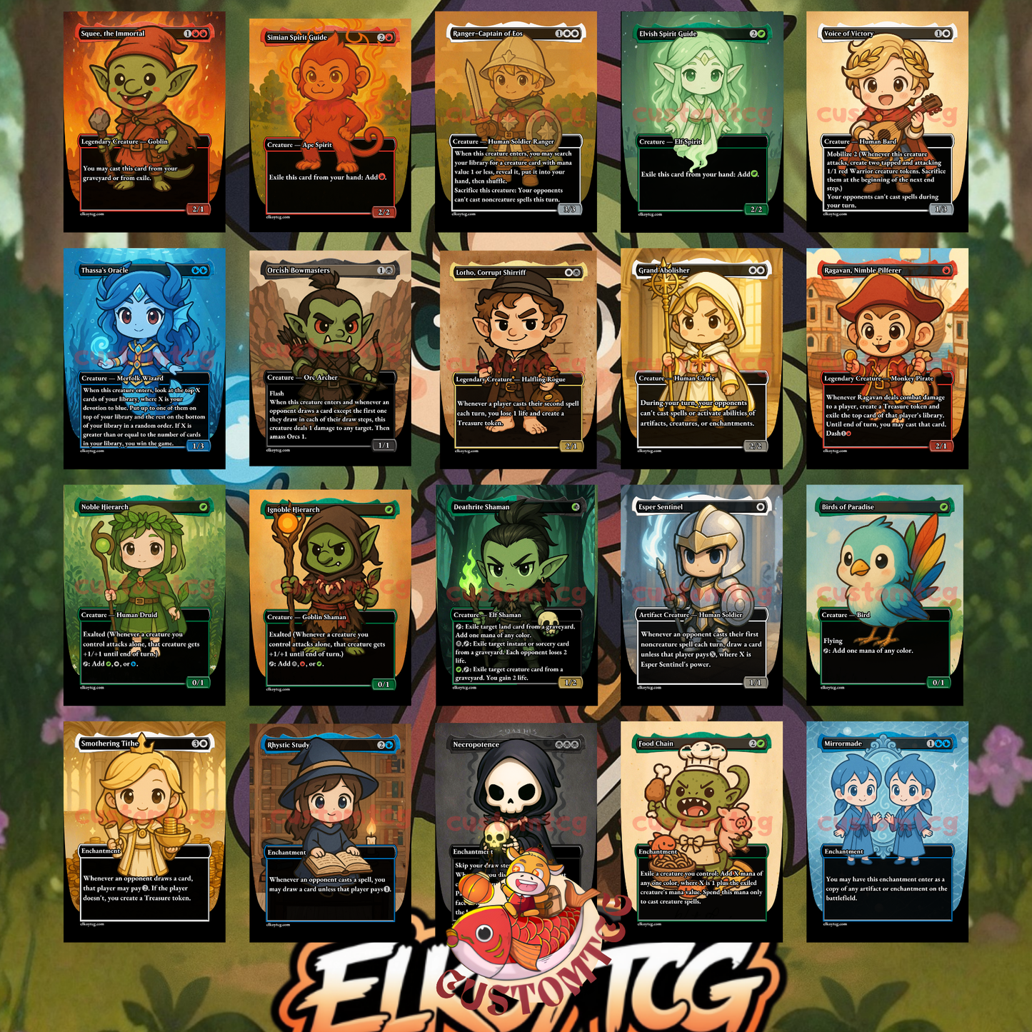 Terra, Magical Adept Chibi Deck