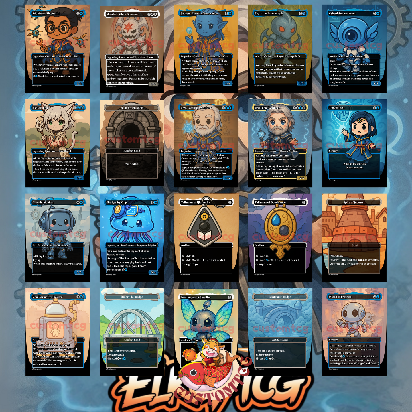 Urza, Chief Artificer Chibi Deck