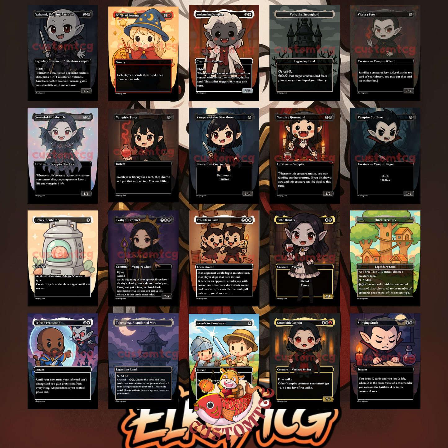 Edgar Markov V2 Chibi Deck