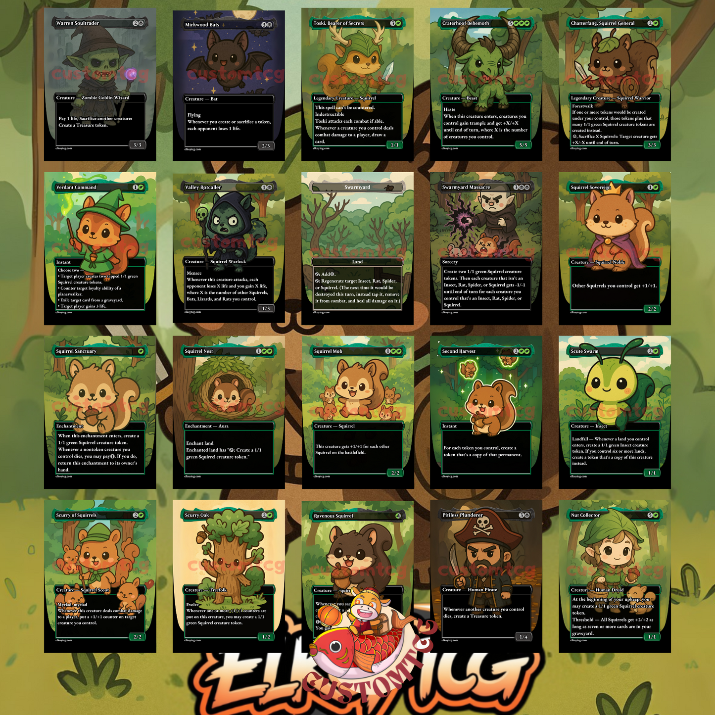 Chatterfang Chibi Deck