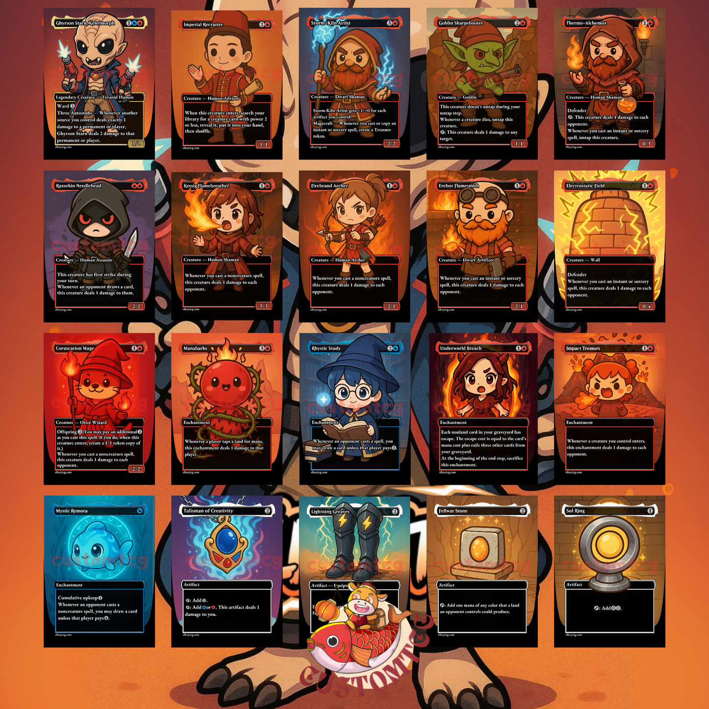 Ghyrson Starn Chibi  Deck