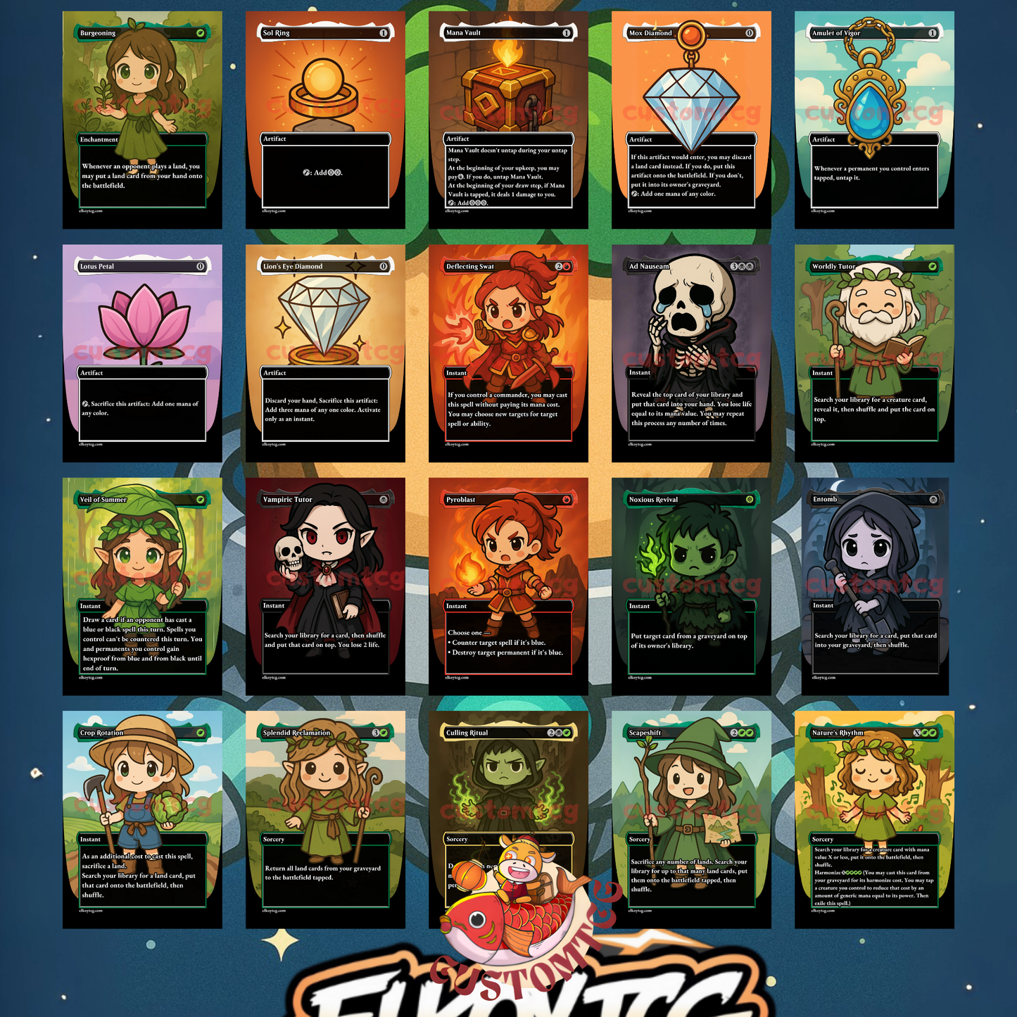 Hearthhull, the Worldseed Chibi Deck