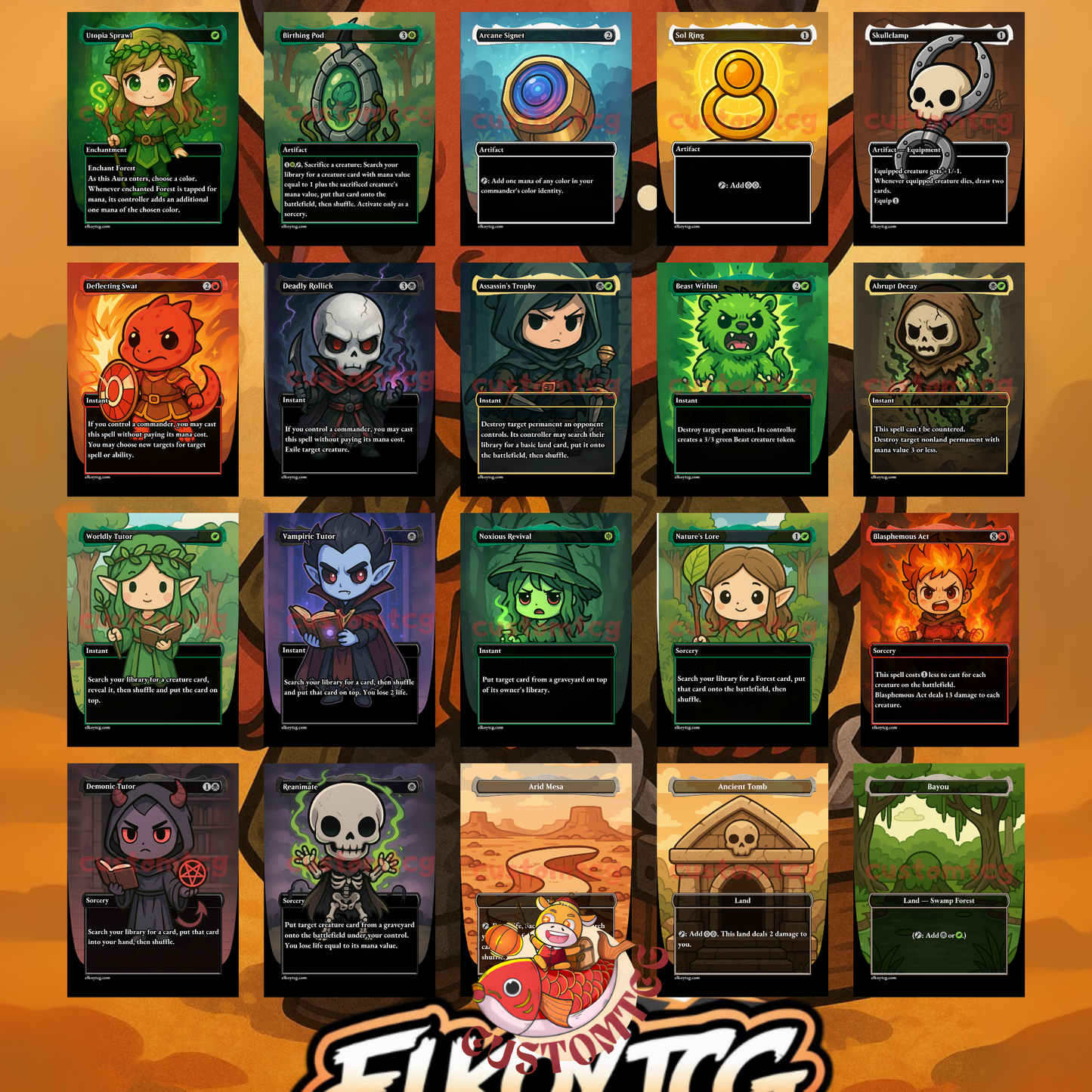 Henzie “Toolbox” Torre Chibi Deck