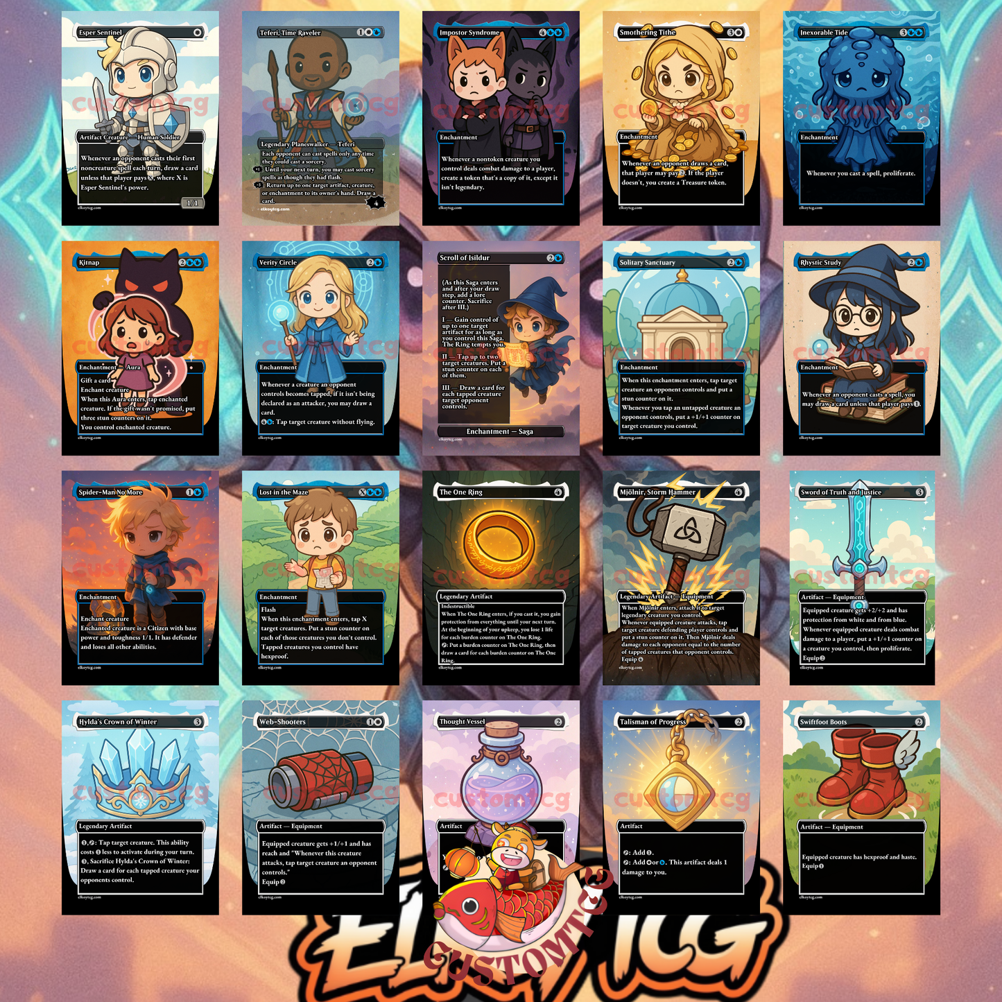 Sensational Spider-Man Chibi Deck