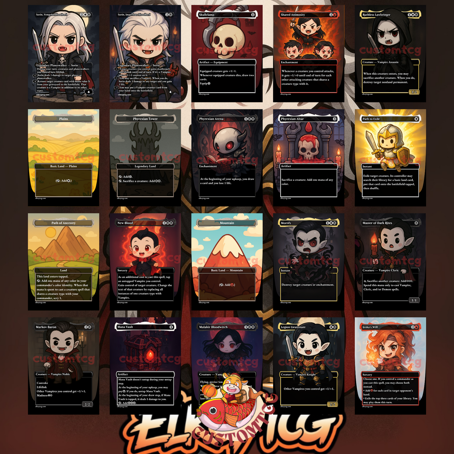 Edgar Markov V2 Chibi Deck
