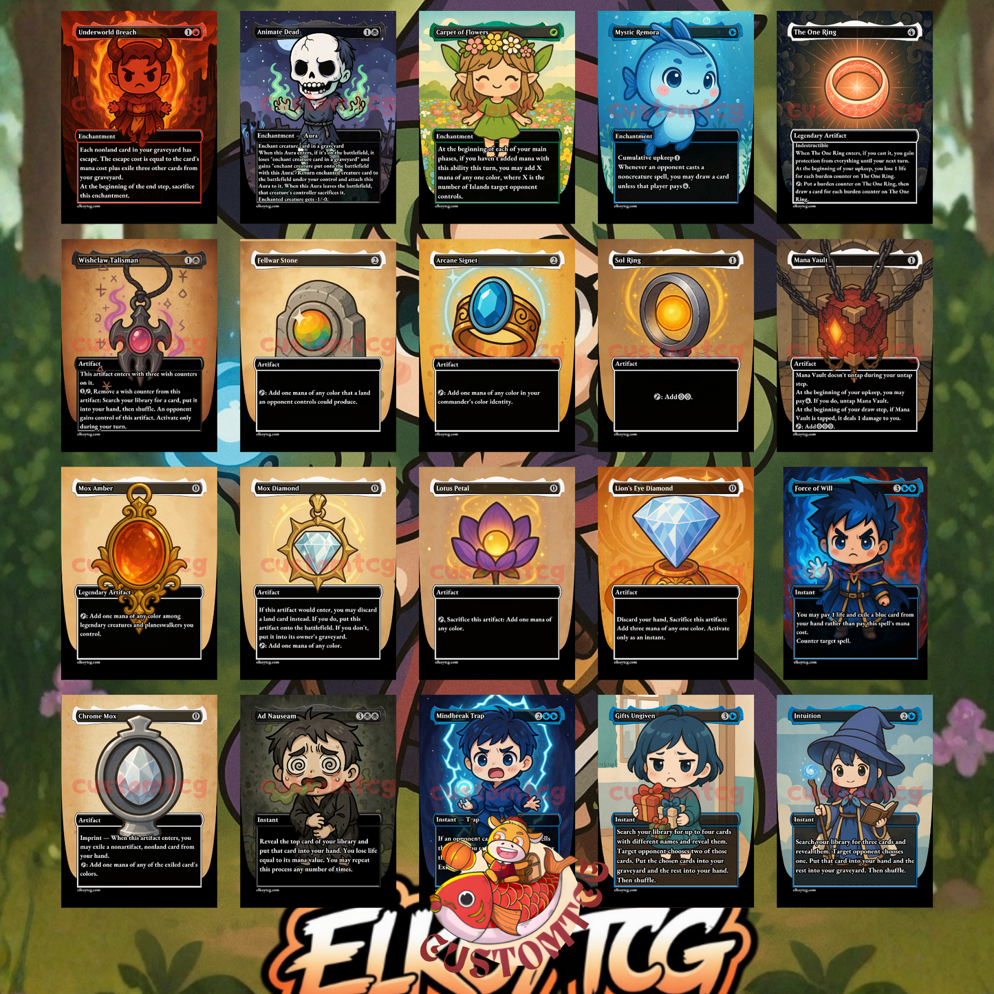 Terra, Magical Adept Chibi Deck