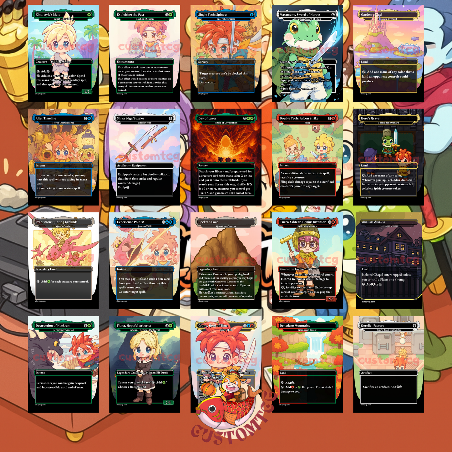 Chrono Trigger Chibi Deck
