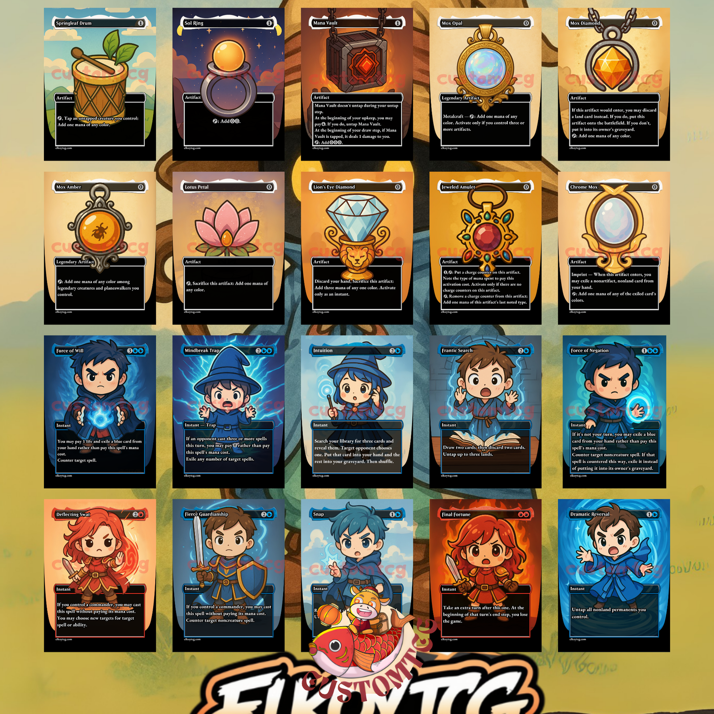 Vivi Ornitier Chibi Deck