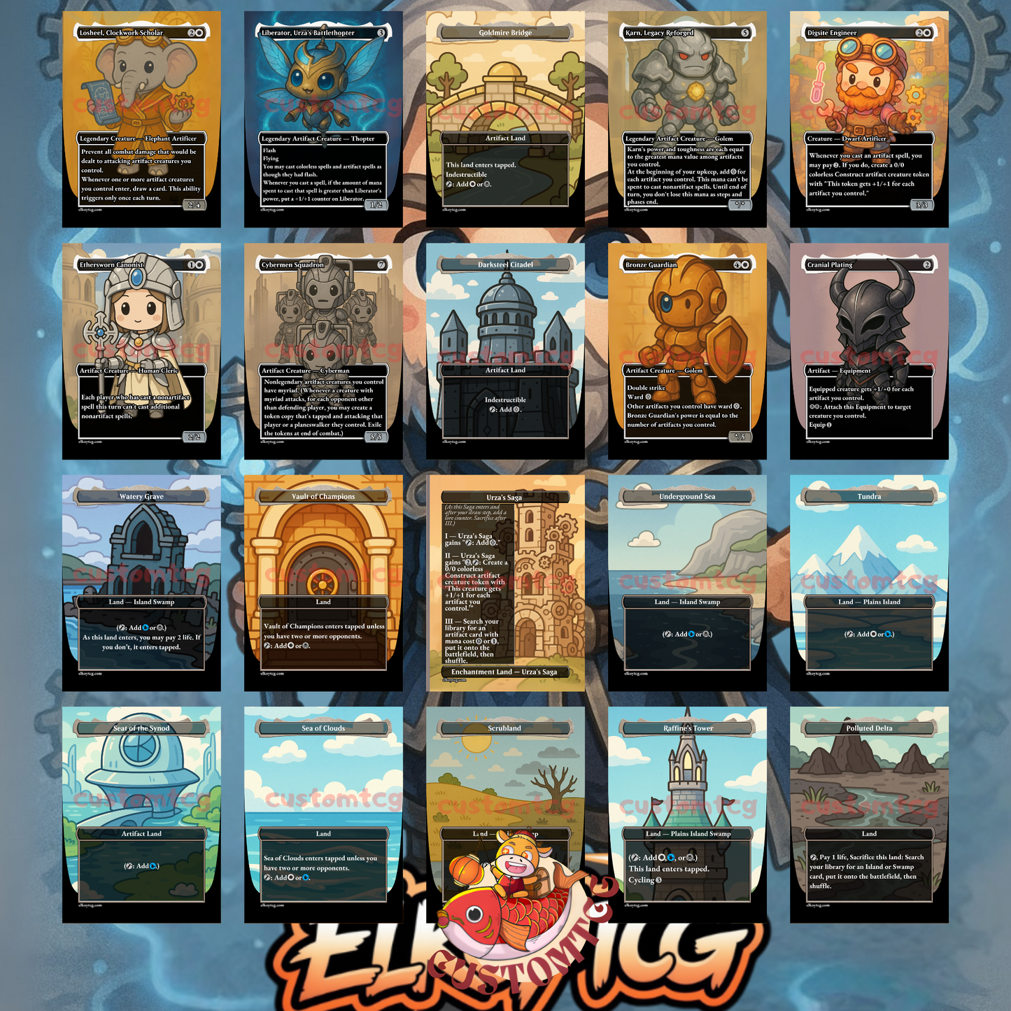 Urza, Chief Artificer Chibi Deck