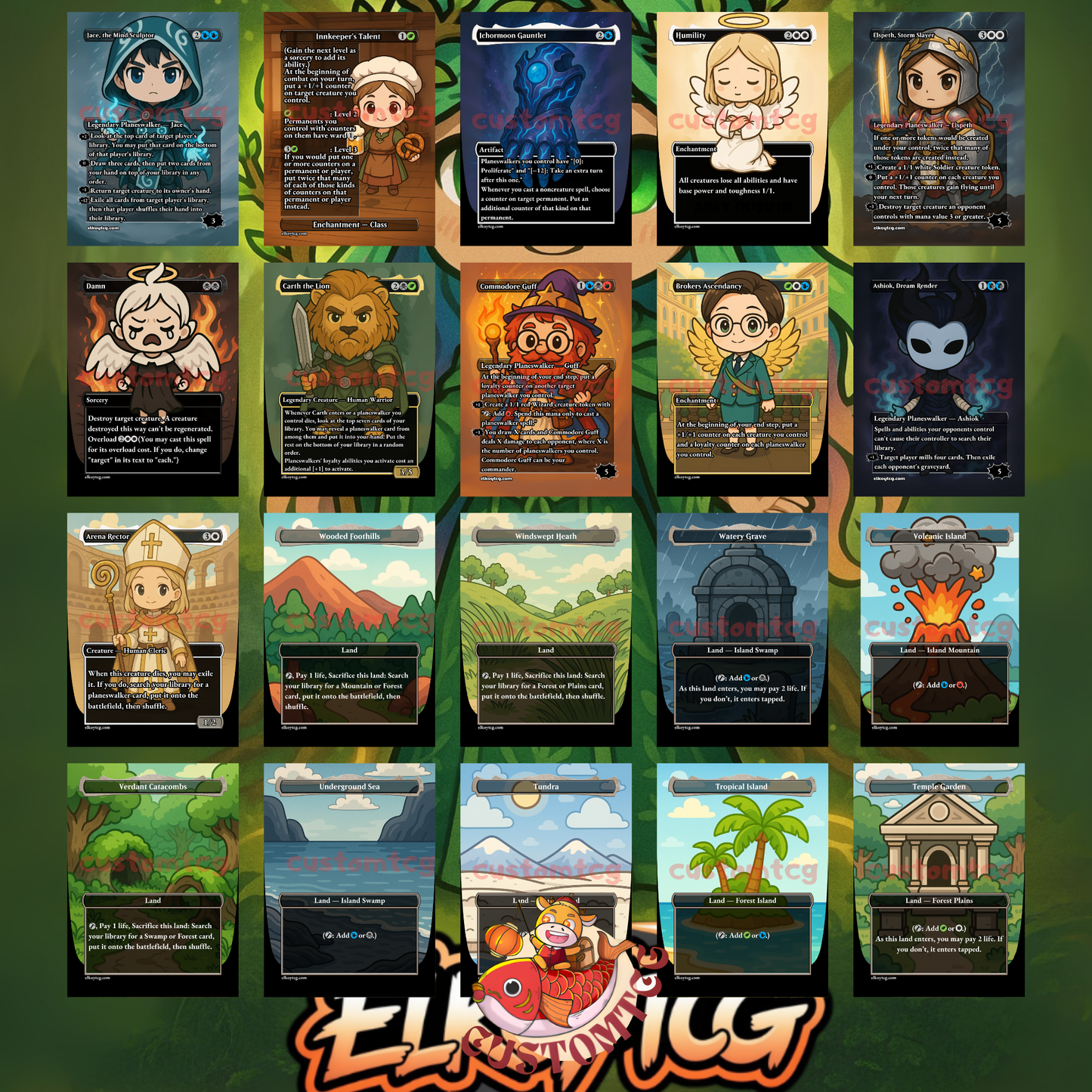 Esika Chibi Deck