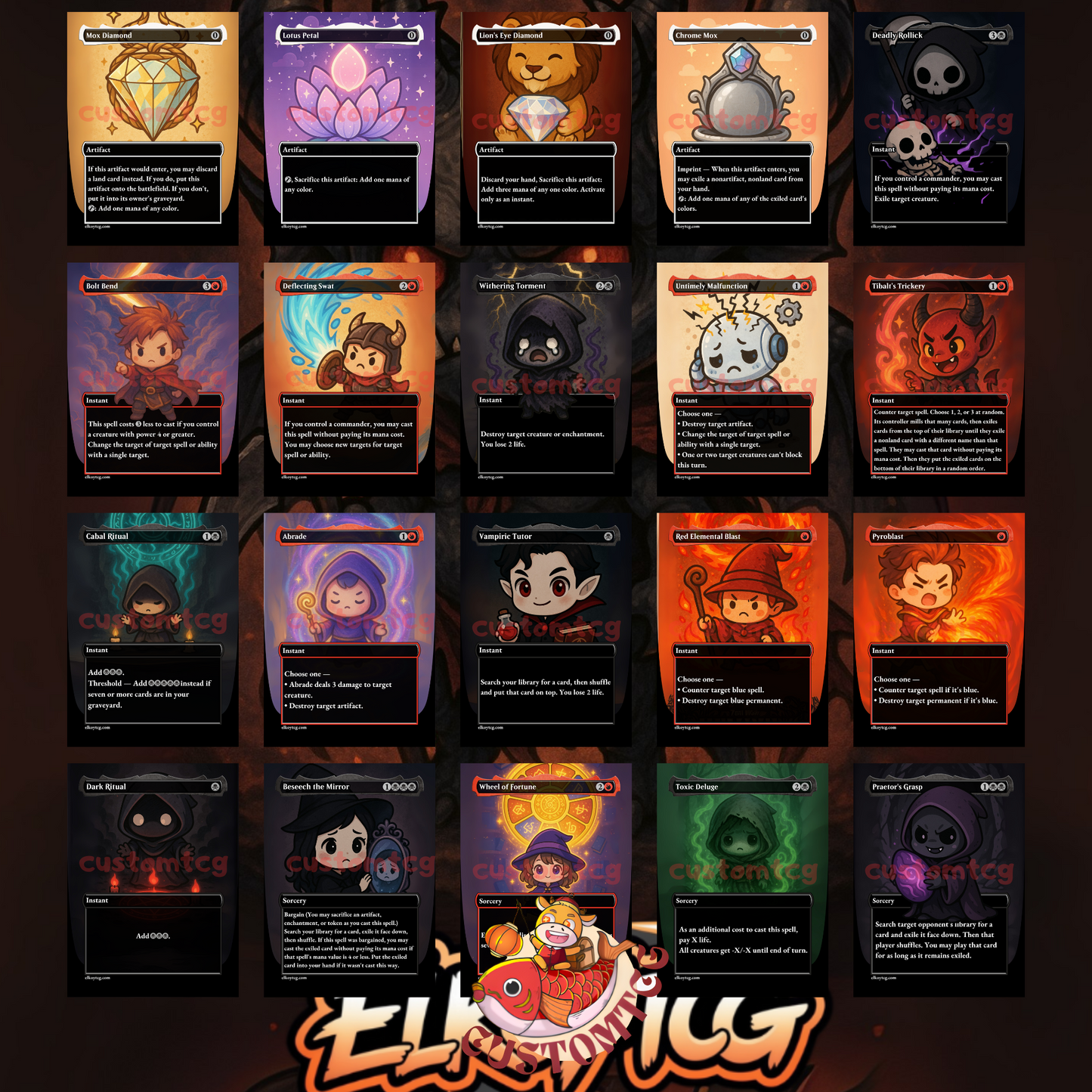 Valgavoth Chibi Deck