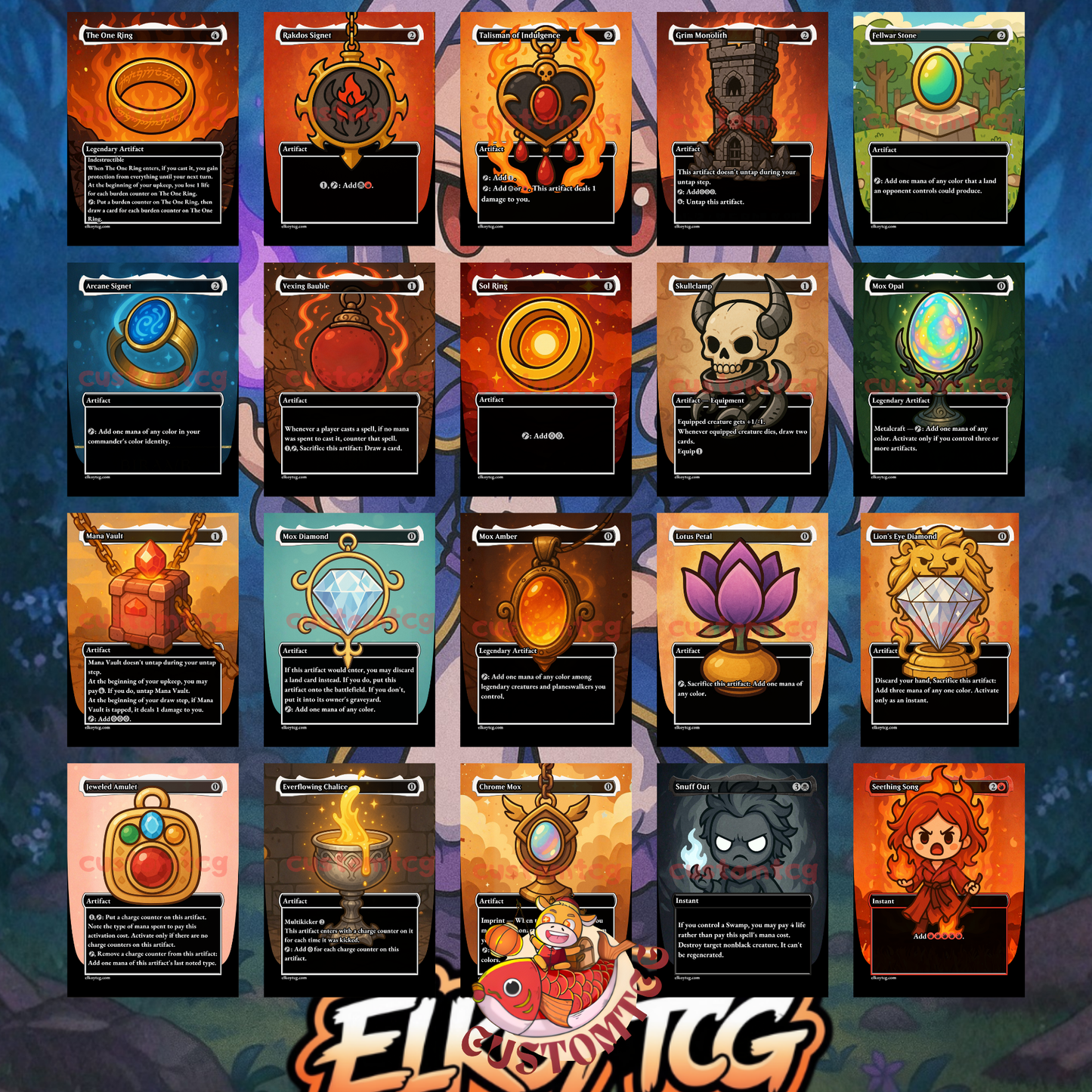 Kuja, Genome Sorcerer Chibi Deck