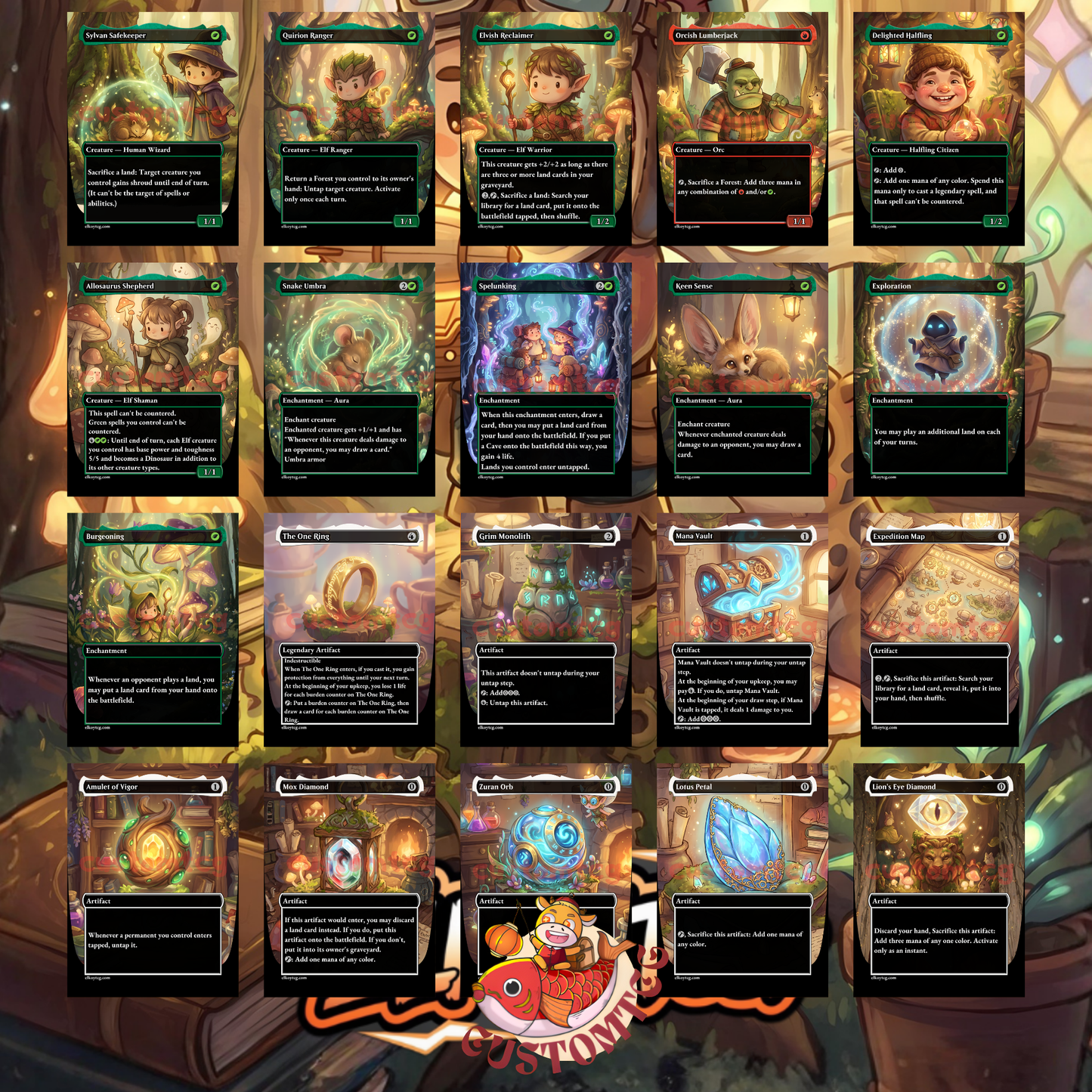 Tannuk, Memorial Ensign — Chibi Deck 🧡🌿