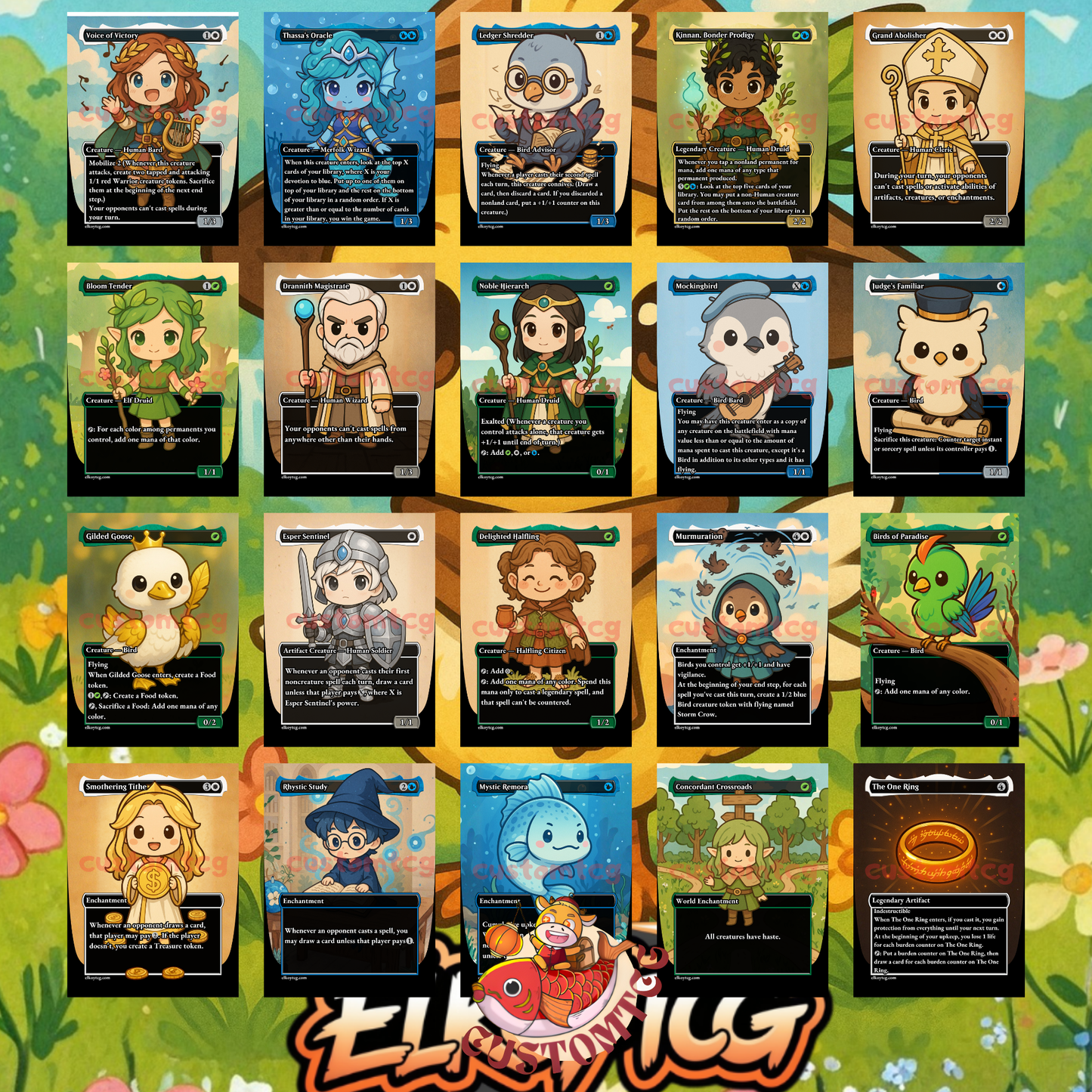 Choco, Seeker of Paradise Chibi Deck