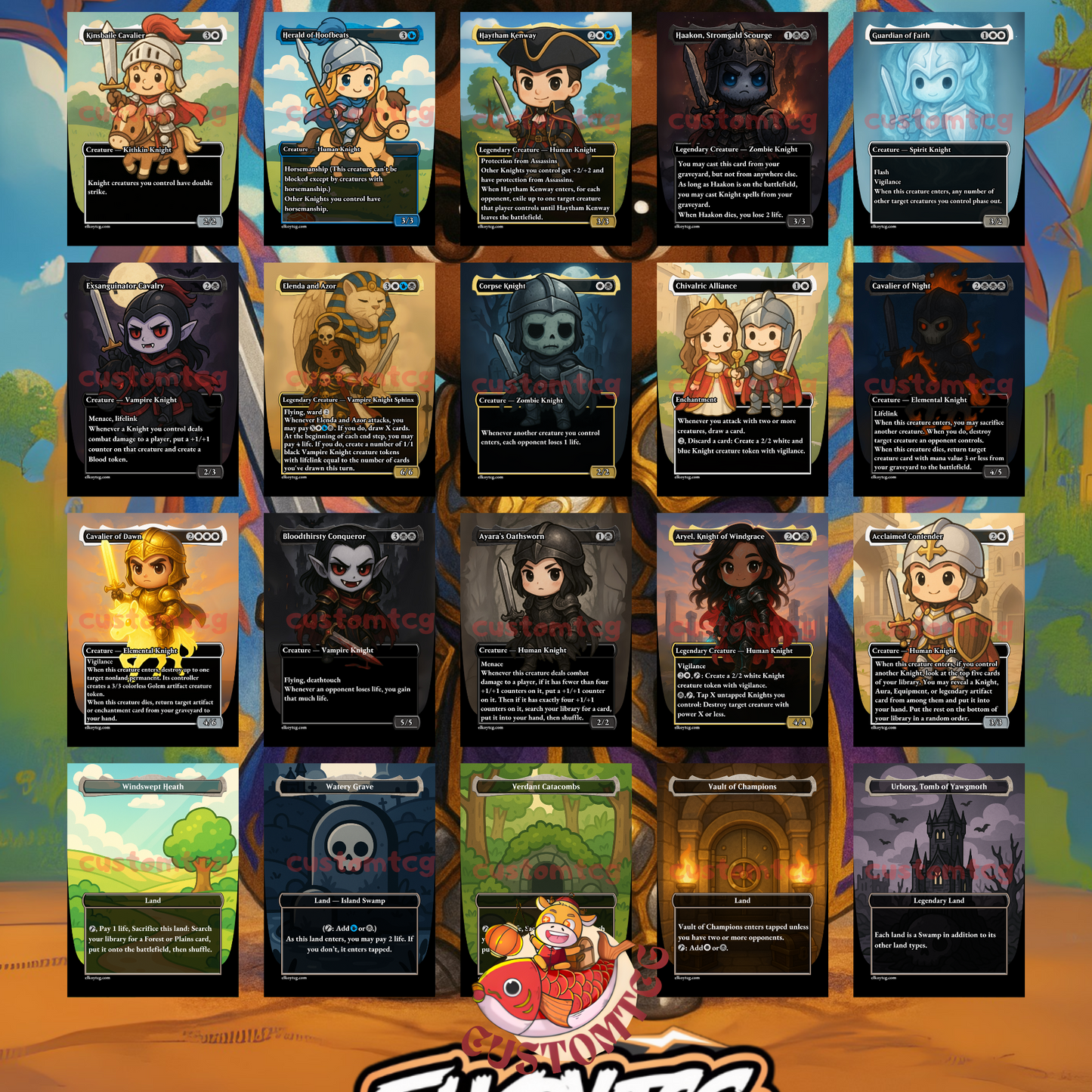 Sidar Chibi Mtg Custom Commander Decks