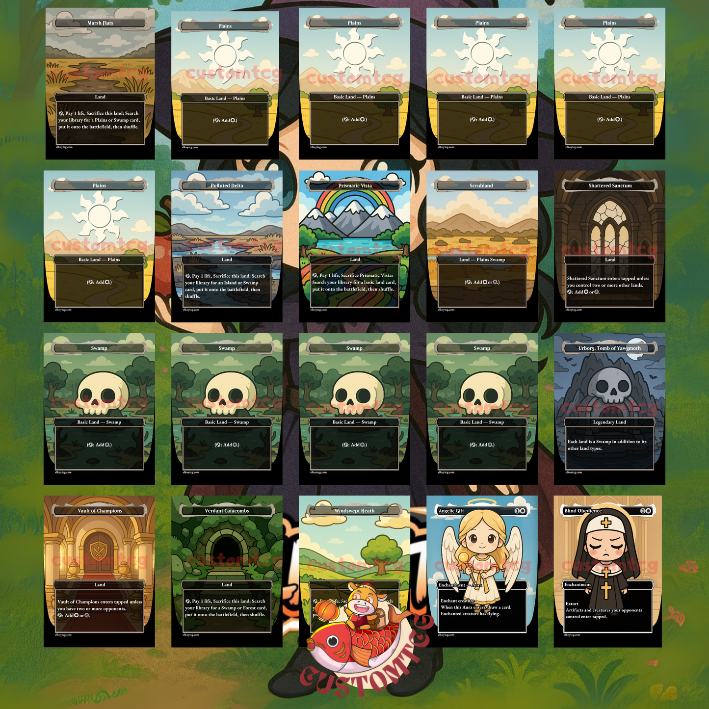 Eriette of the Charmed Apple Chibi Deck