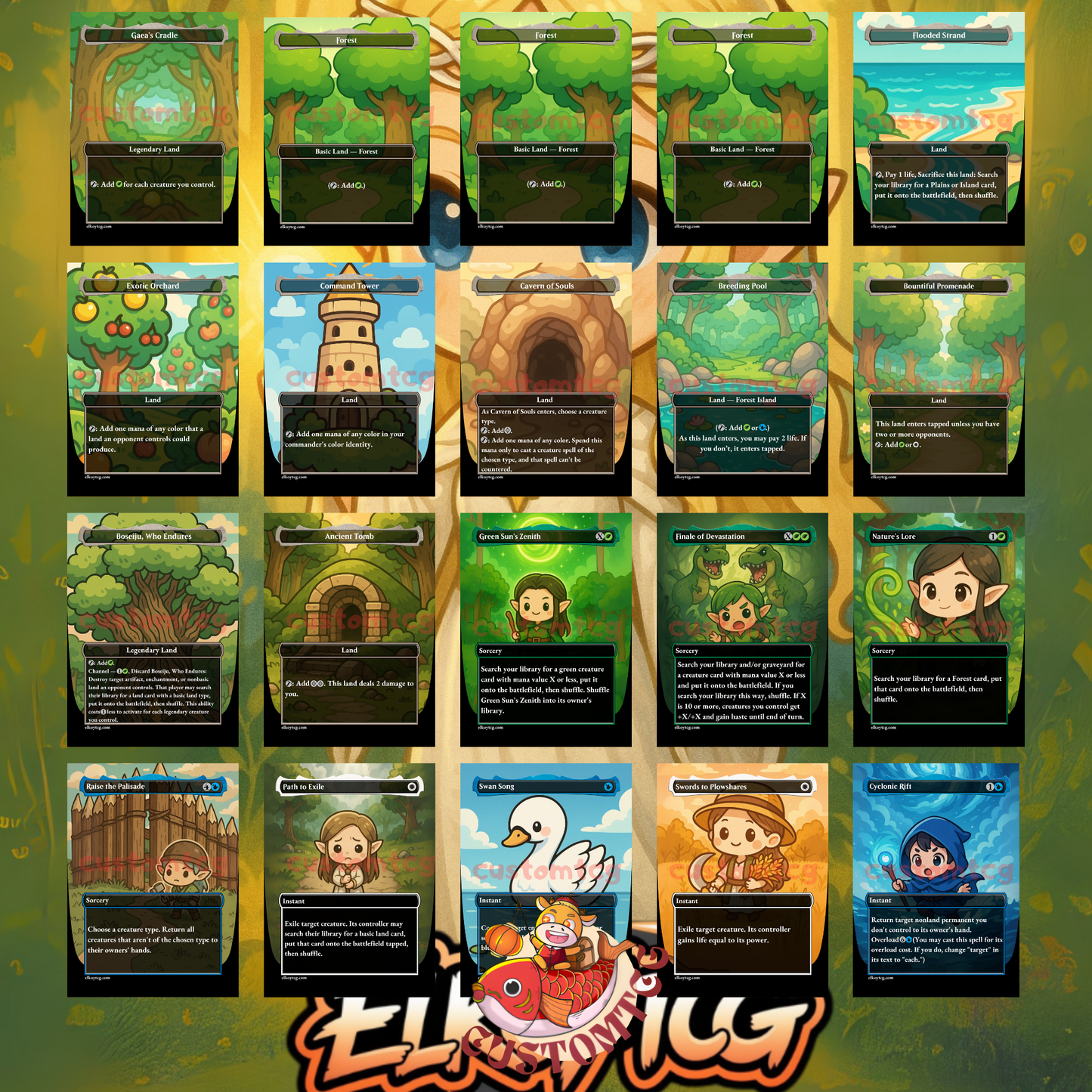 Galadriel Chibi Decks