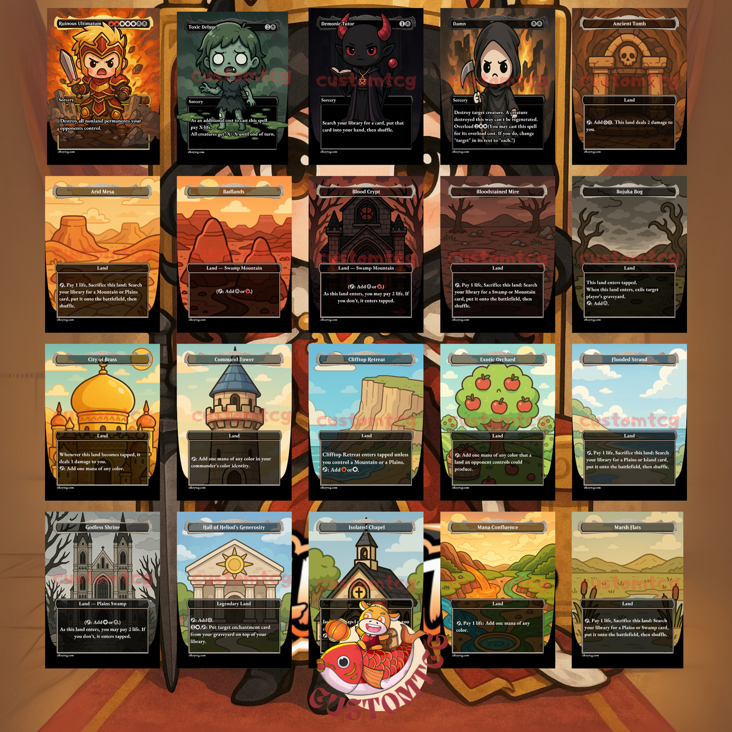 Queen Marchesa Chibi Deck