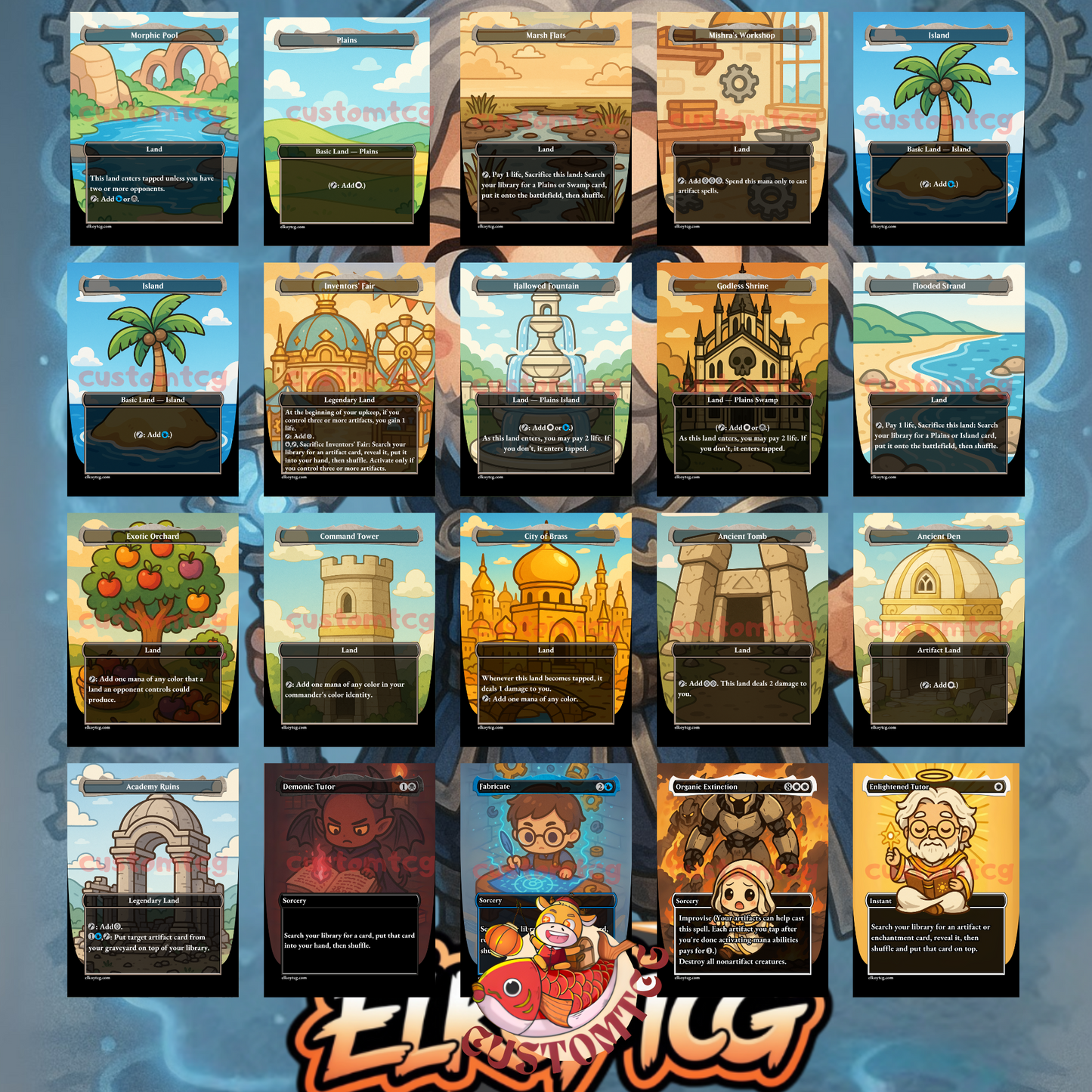 Urza, Chief Artificer Chibi Deck