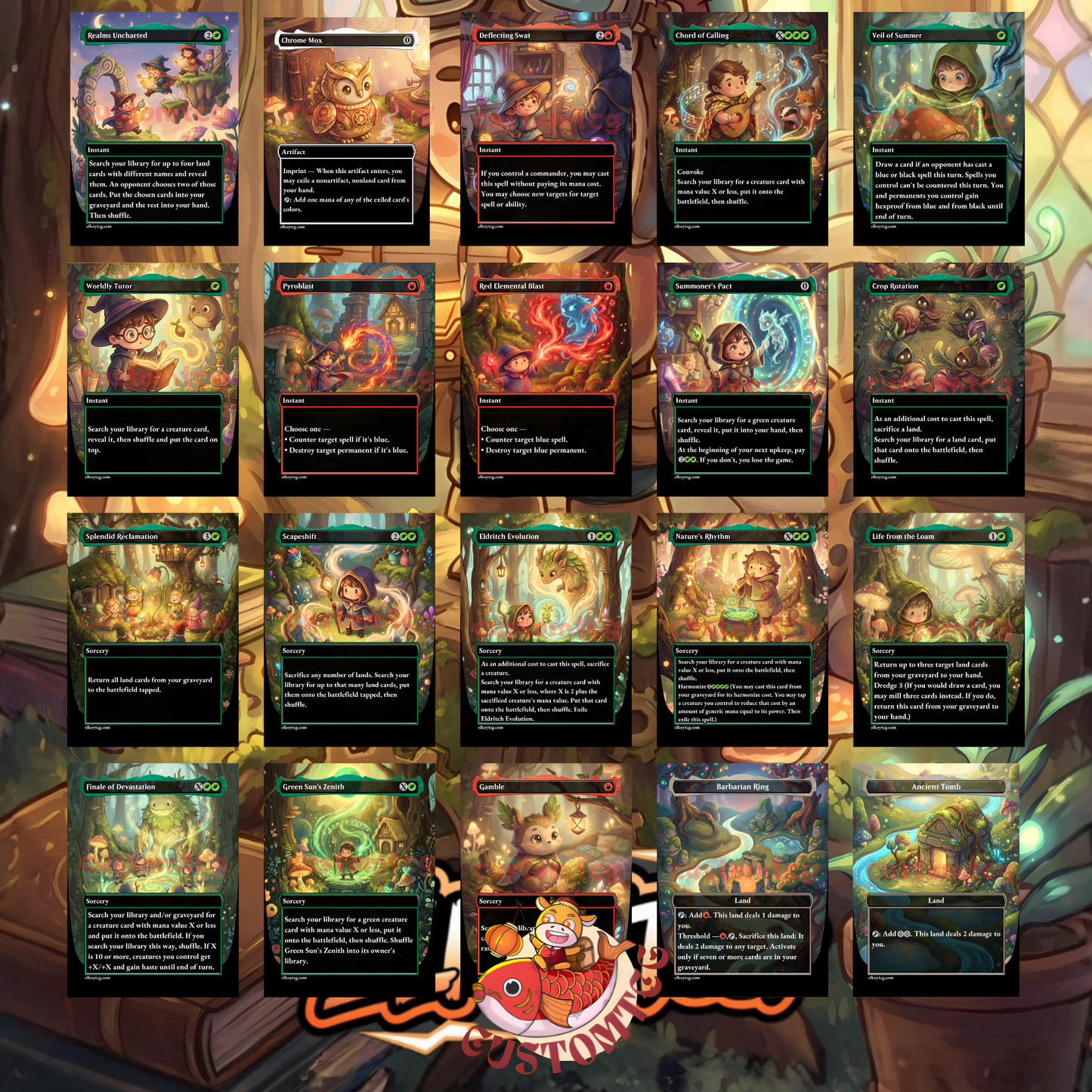 Tannuk, Memorial Ensign — Chibi Deck 🧡🌿