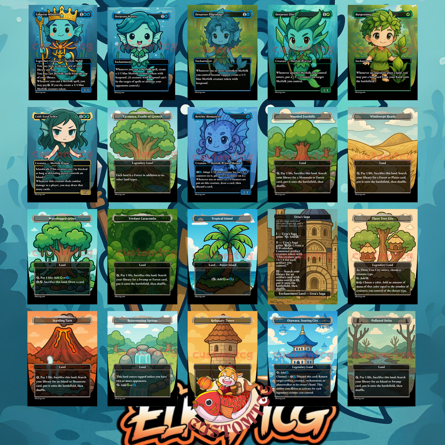 Hakbal of the Surging Soul Chibi Deck