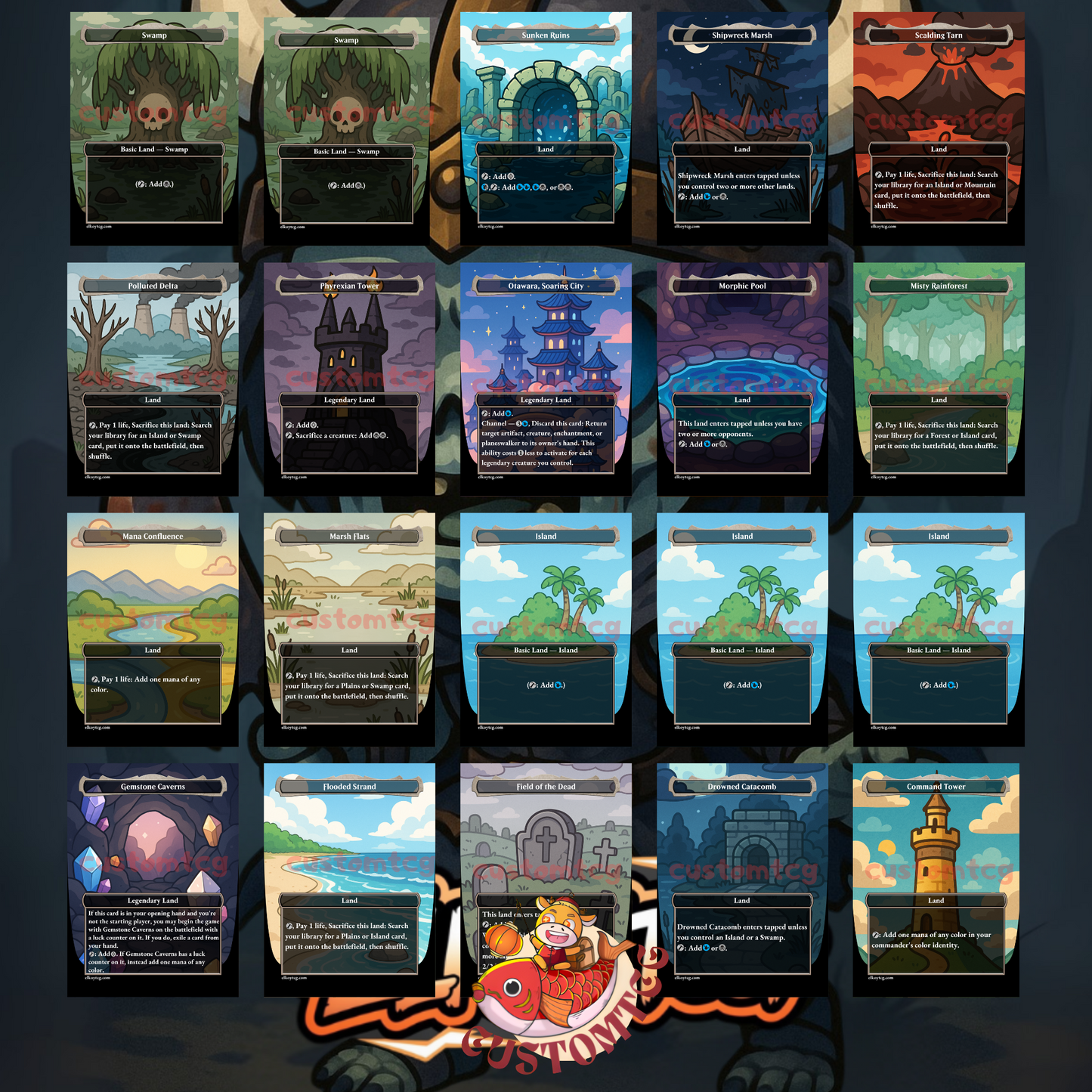 Wilhelt, the Rotcleaver Chibi Deck