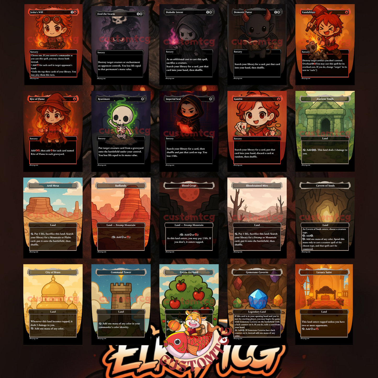 Valgavoth Chibi Deck
