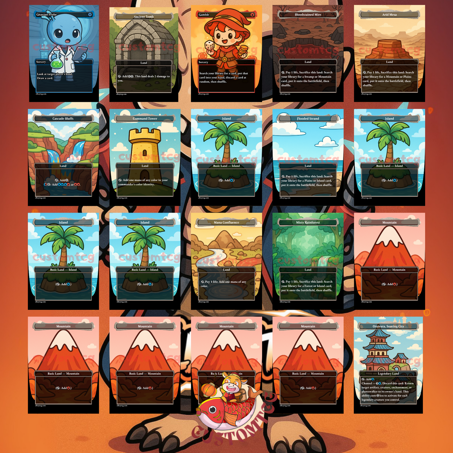 Ghyrson Starn Chibi  Deck