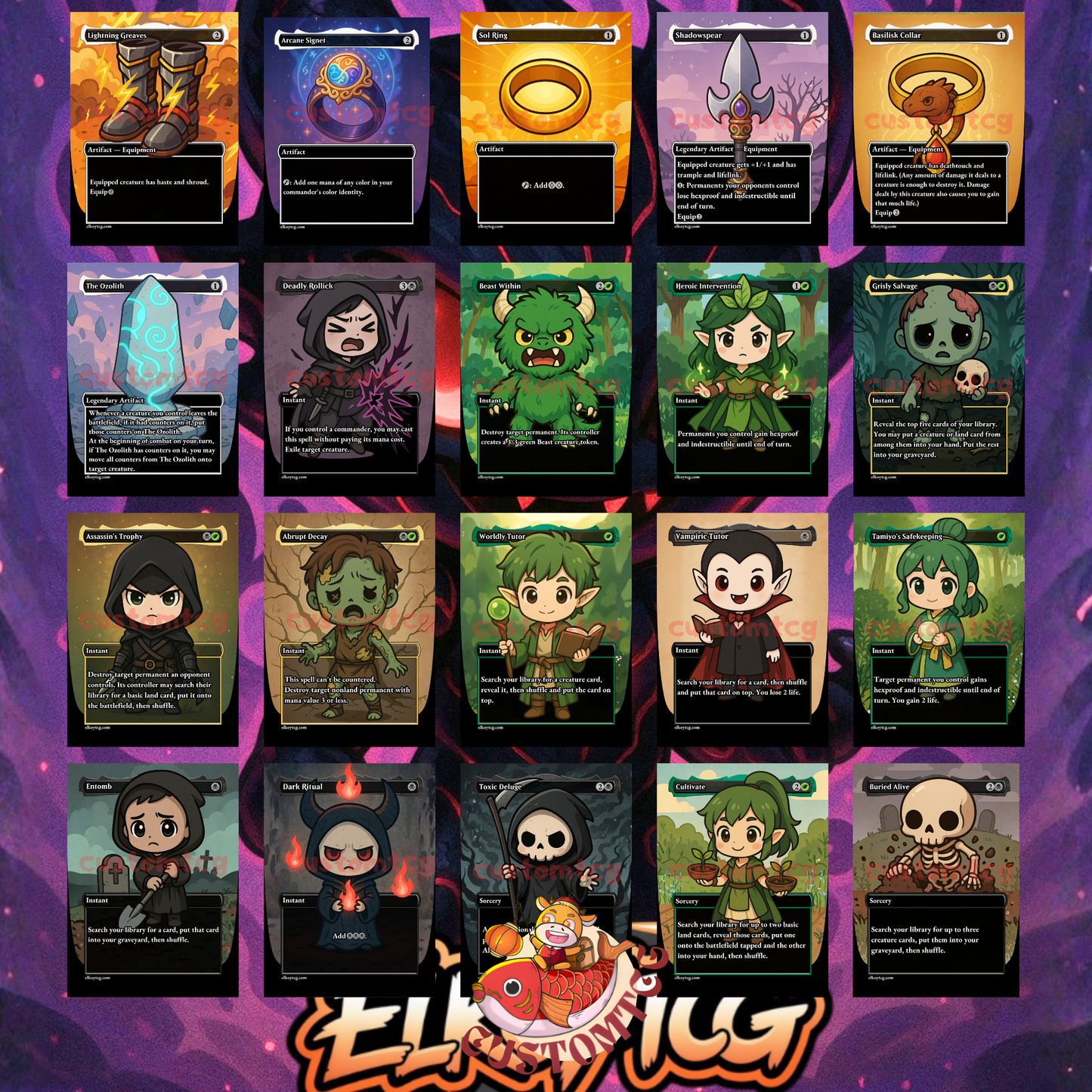 Venom, Deadly Devourer Chibi Deck