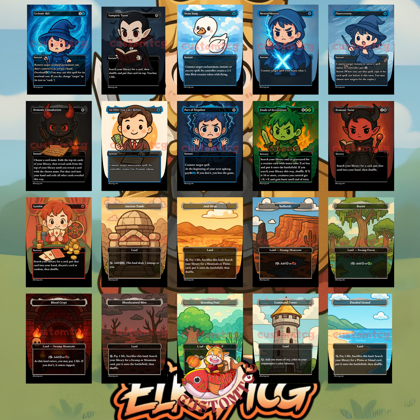 Kenrith, the Returned King Chibi deck