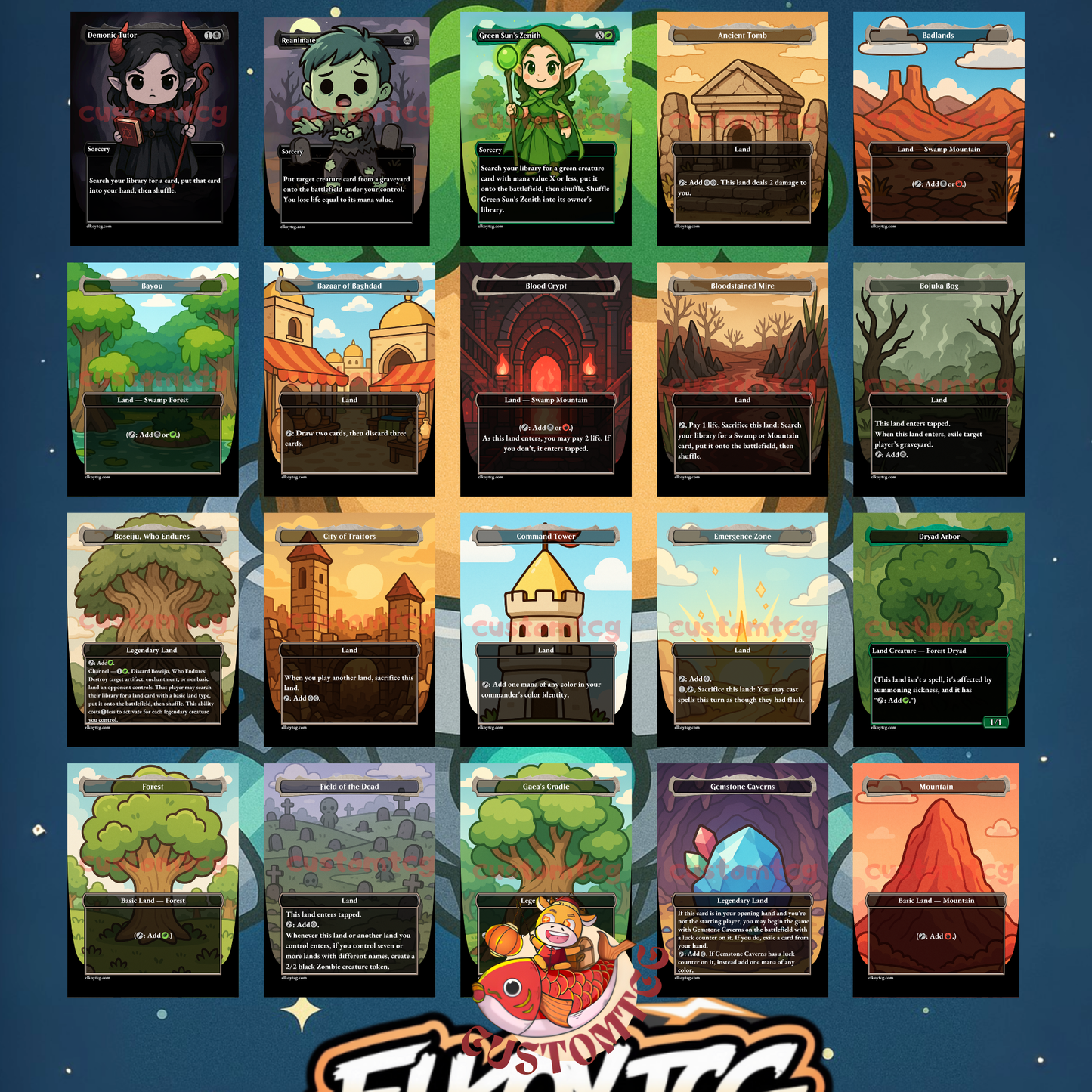 Hearthhull, the Worldseed Chibi Deck