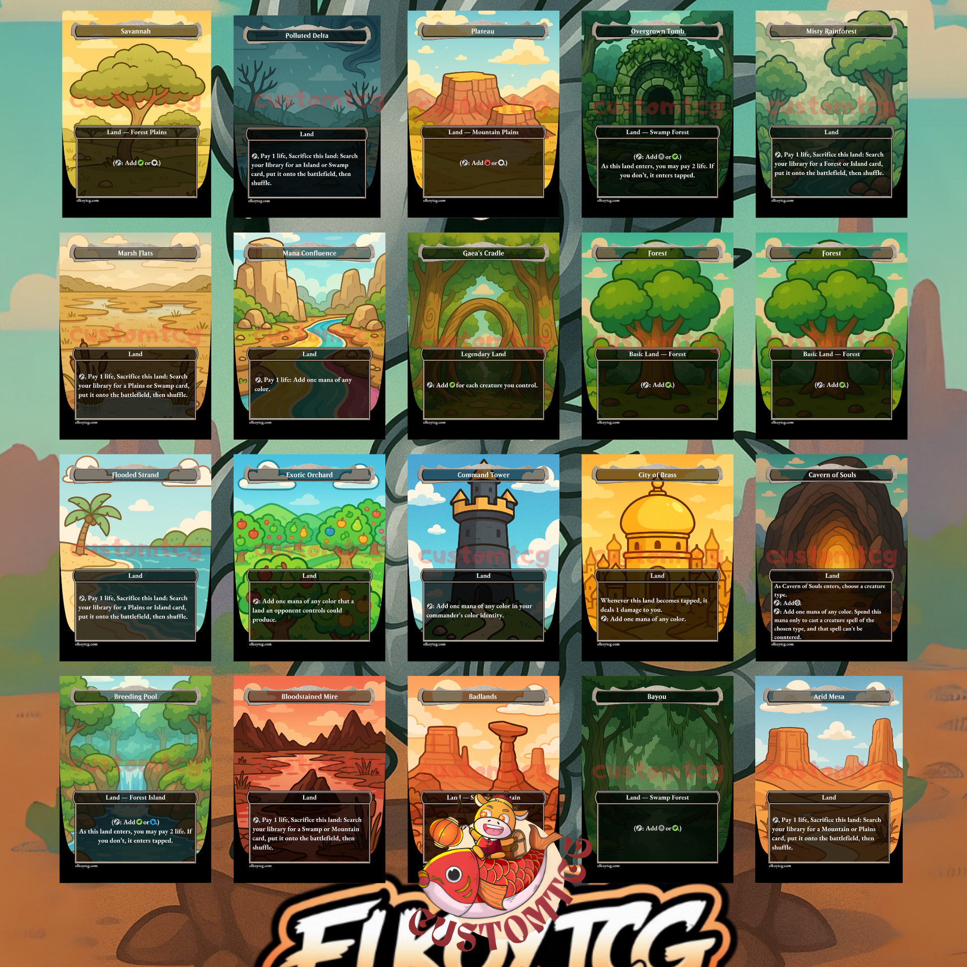 The First Sliver Chibi Deck – Elkoychibi