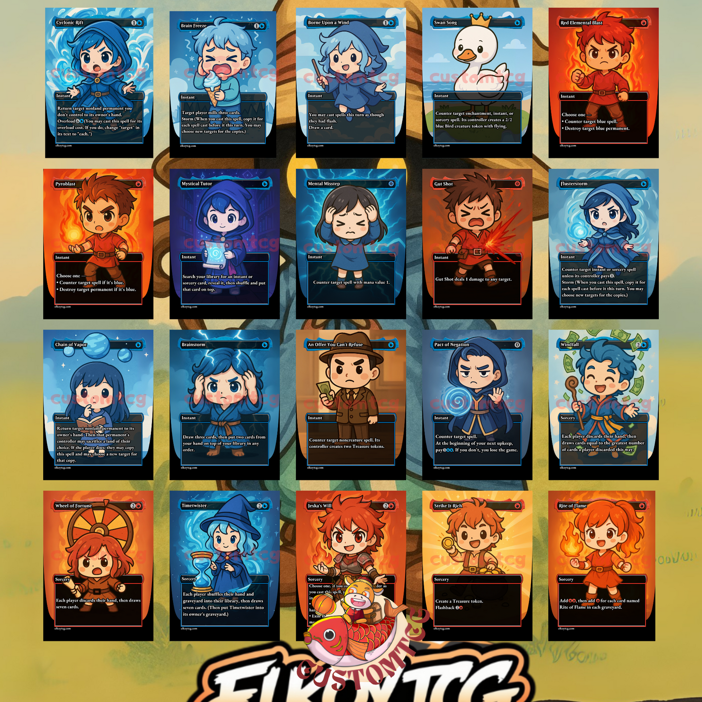 Vivi Ornitier Chibi Deck