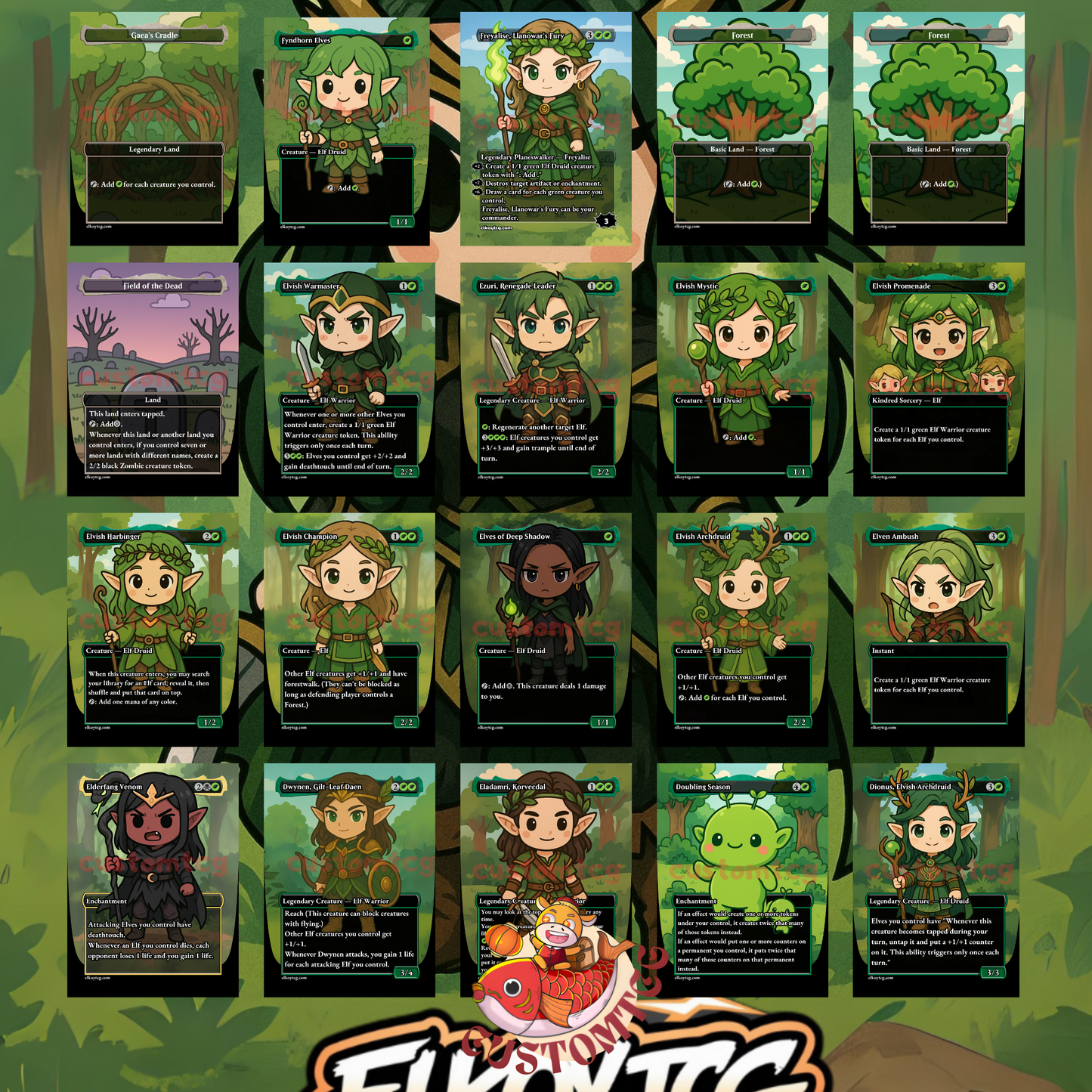 Lathril Chibi Deck