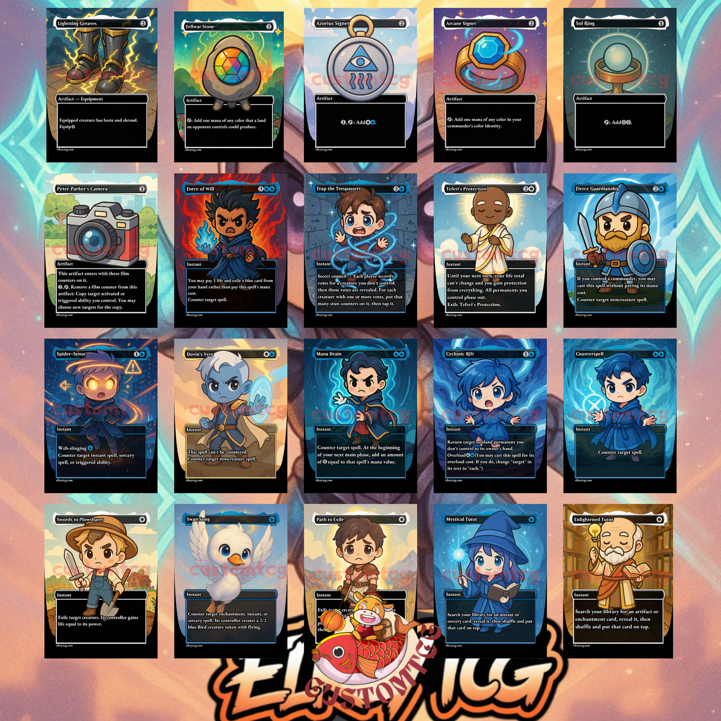 Sensational Spider-Man Chibi Deck