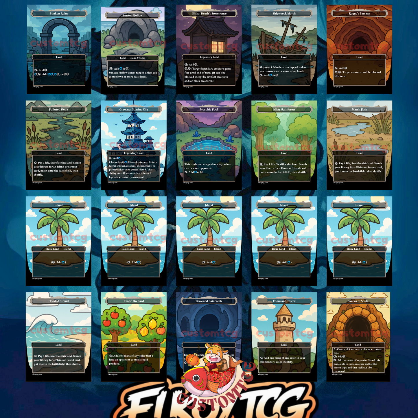 Captain N'ghathrod Chibi Deck