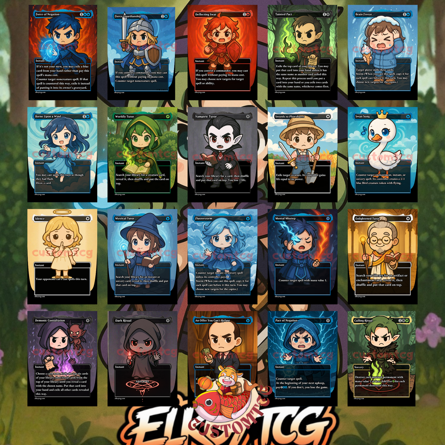 Terra, Magical Adept Chibi Deck