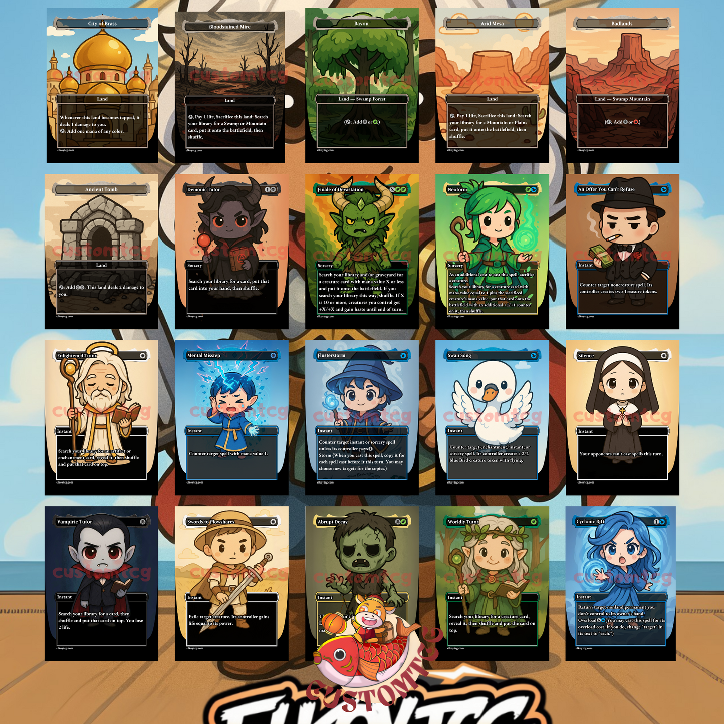 Sisay Chibi Deck