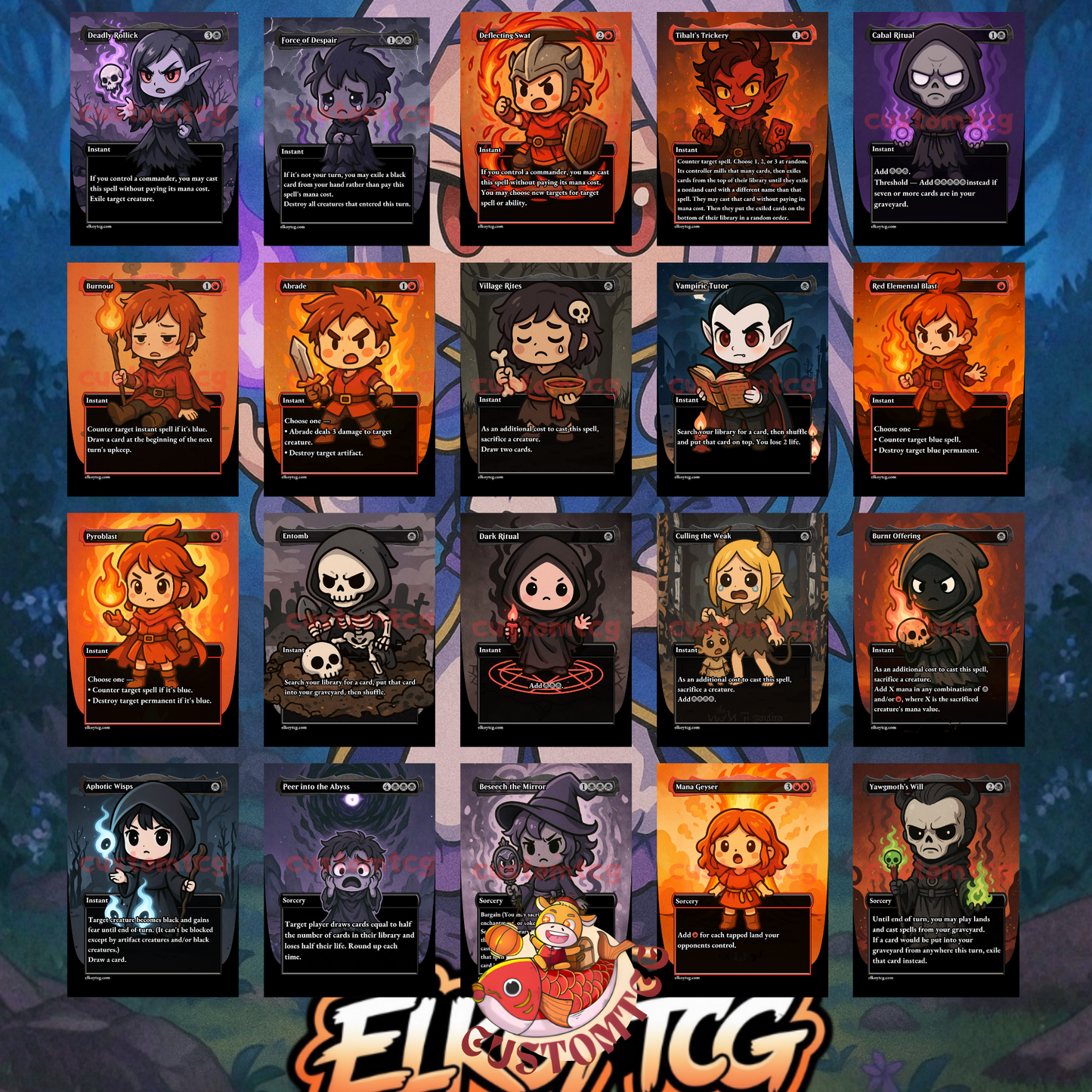 Kuja, Genome Sorcerer Chibi Deck