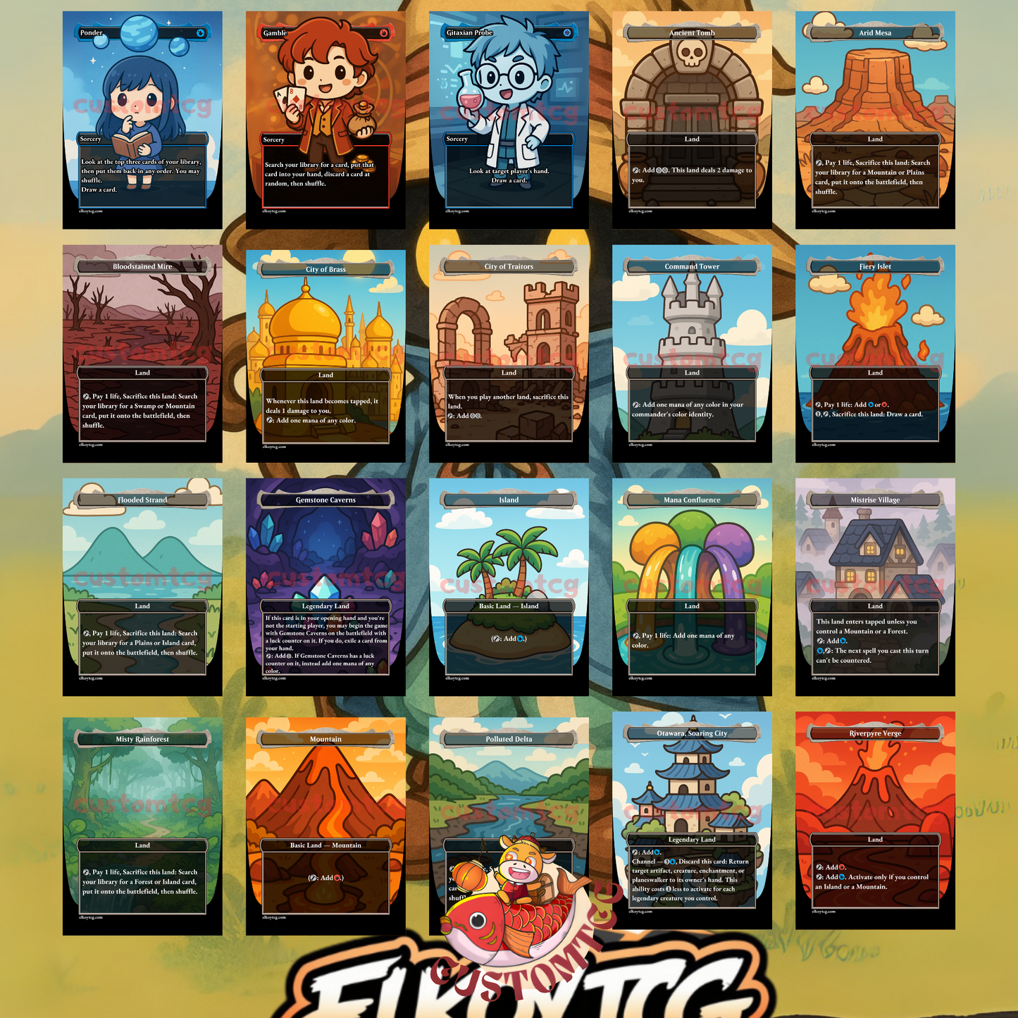 Vivi Ornitier Chibi Deck