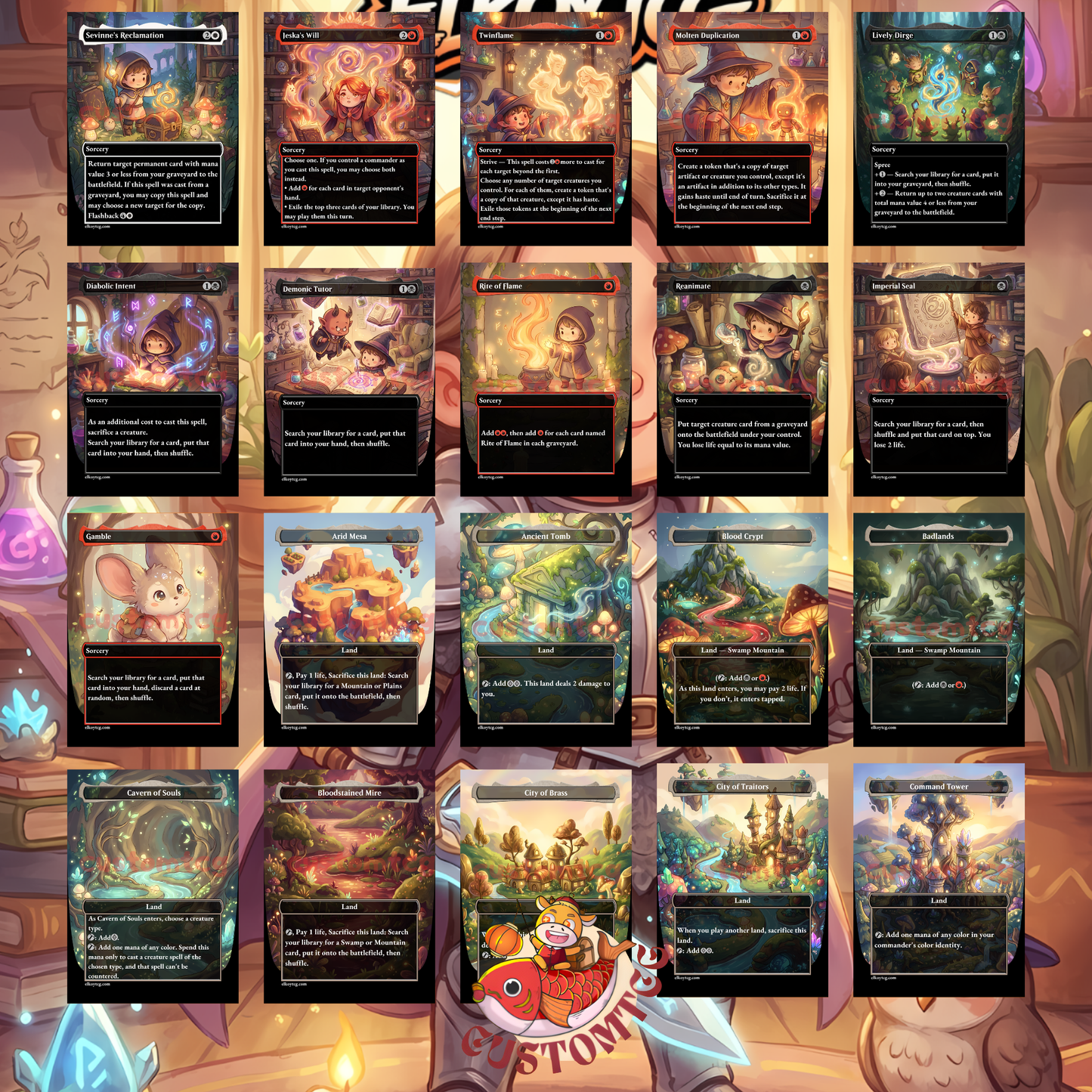 CELES Chibi Deck ✨